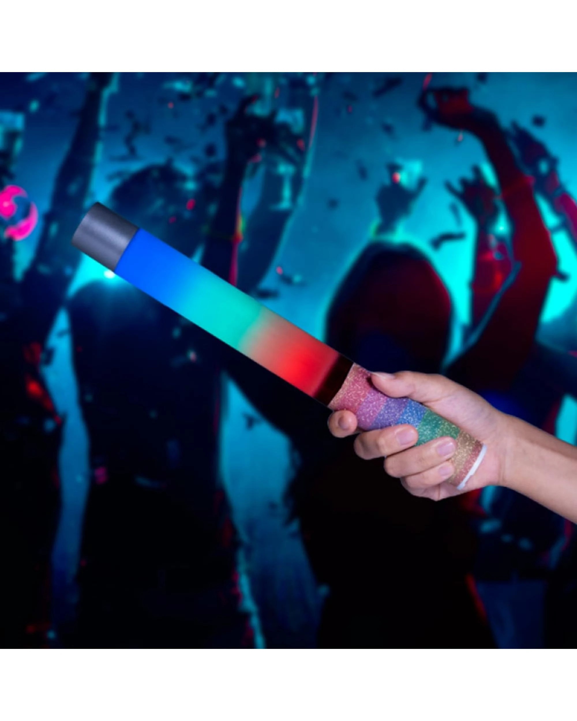 4 Rainbow Party Wand Speaker Lamp, 4 of 4