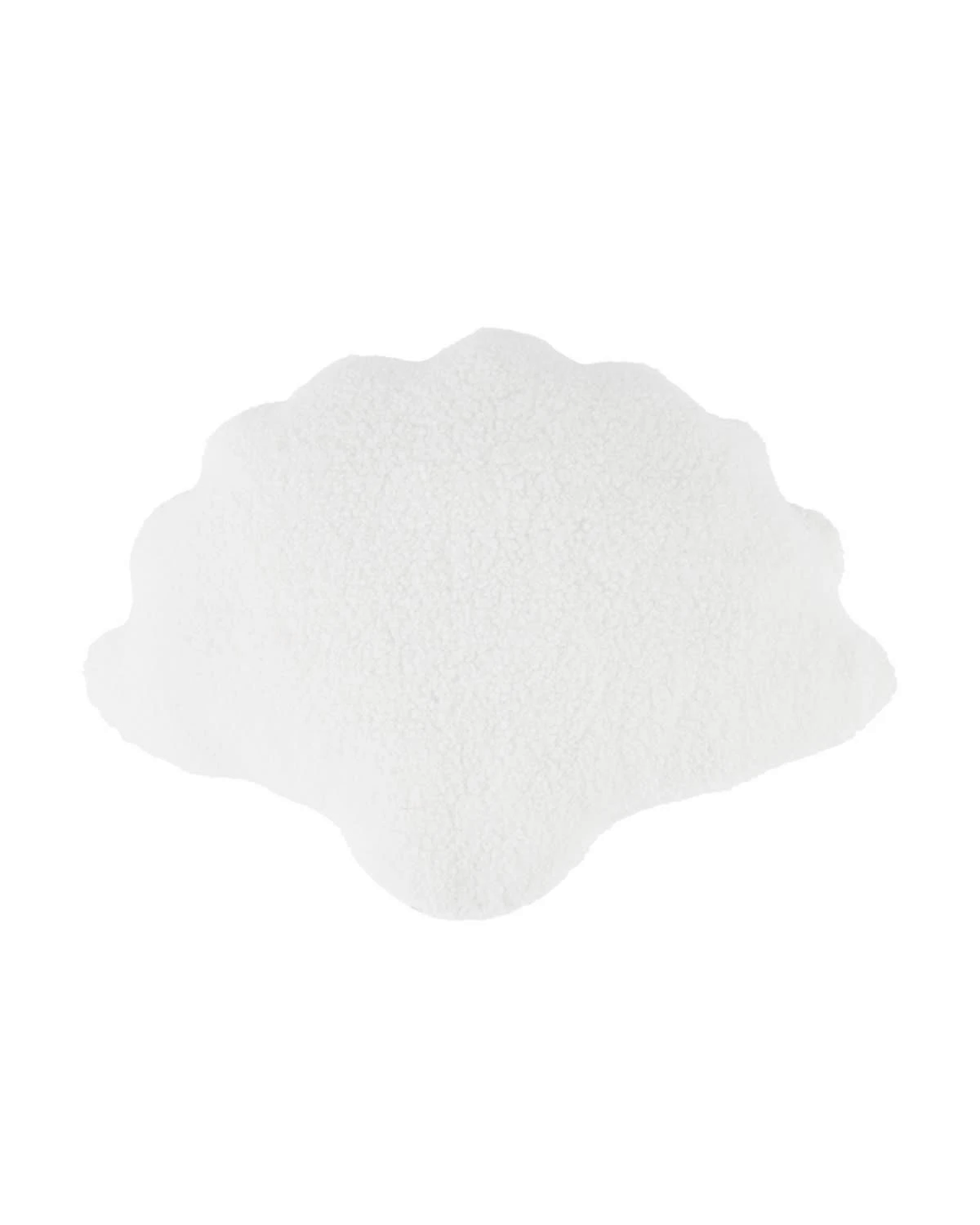 3 Shell Boucle Cushion - White, 3 of 4