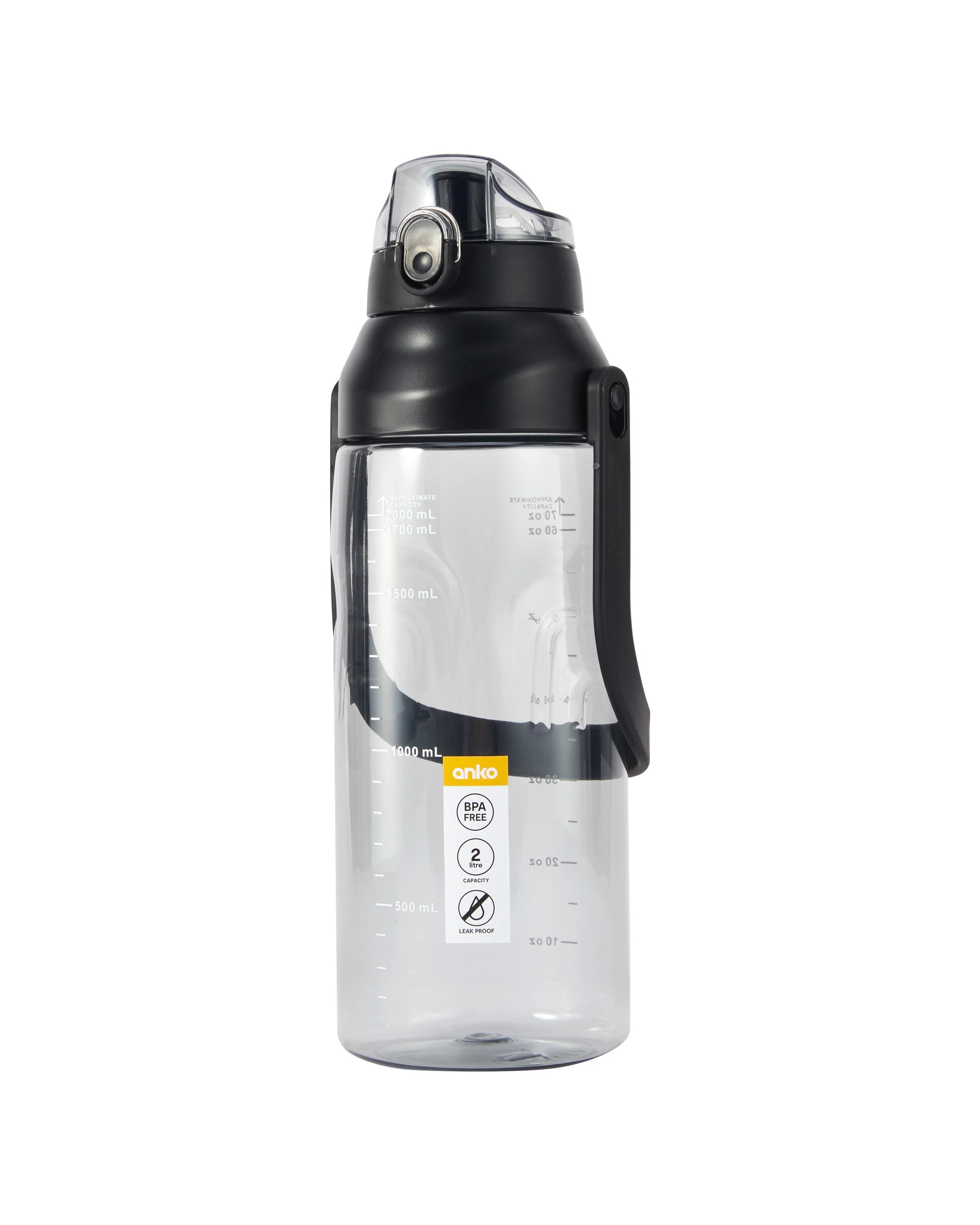 7 2L Grey Drink Bottle with Handle, 7 of 7