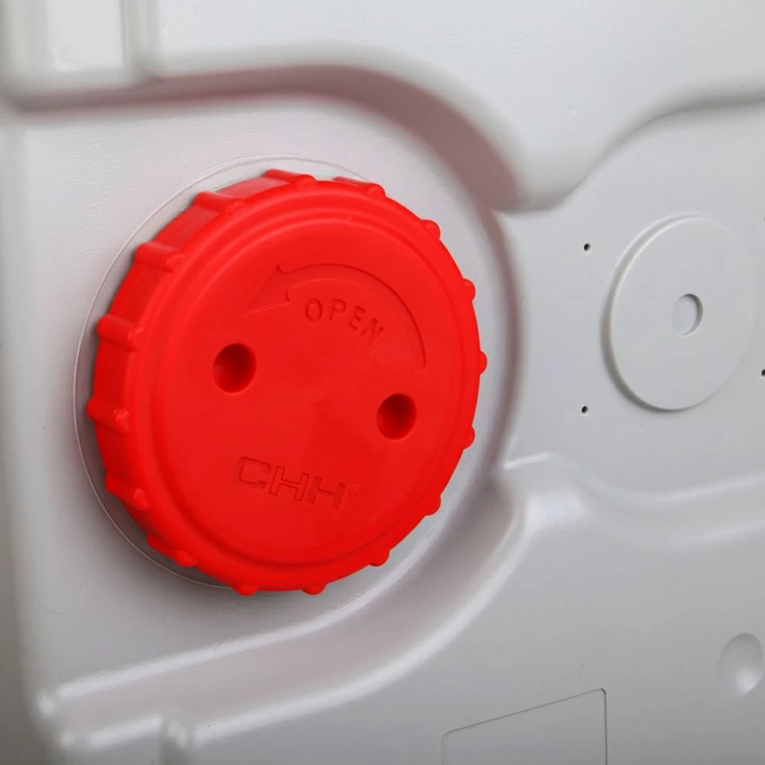 8 Weisshorn 40L Portable Wheel Water Tank Camping Caravan Storage - Grey, 8 of 8