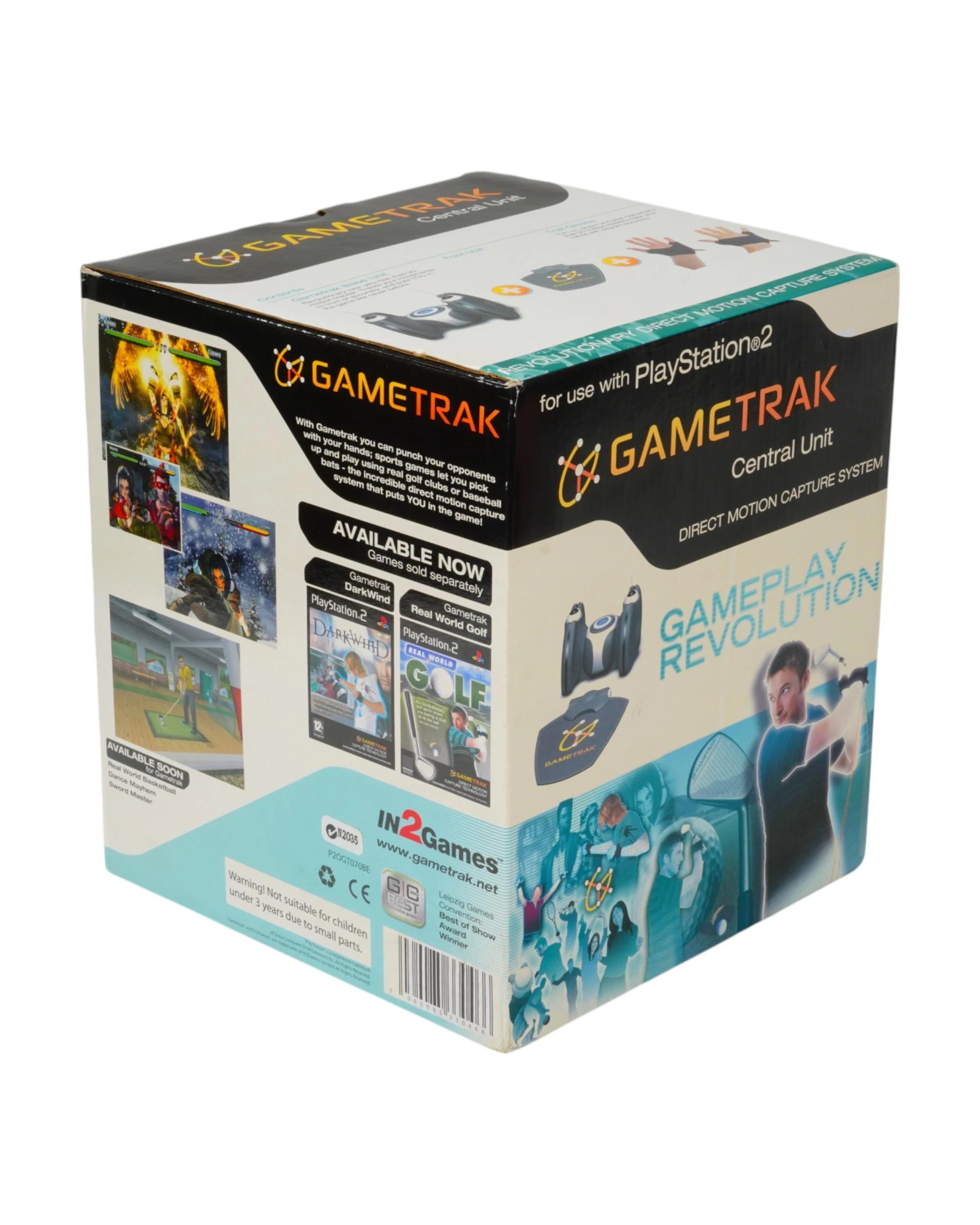 1 PS2 Gametrak Central Unit Direct Motion Capture System V2, 1 of 8