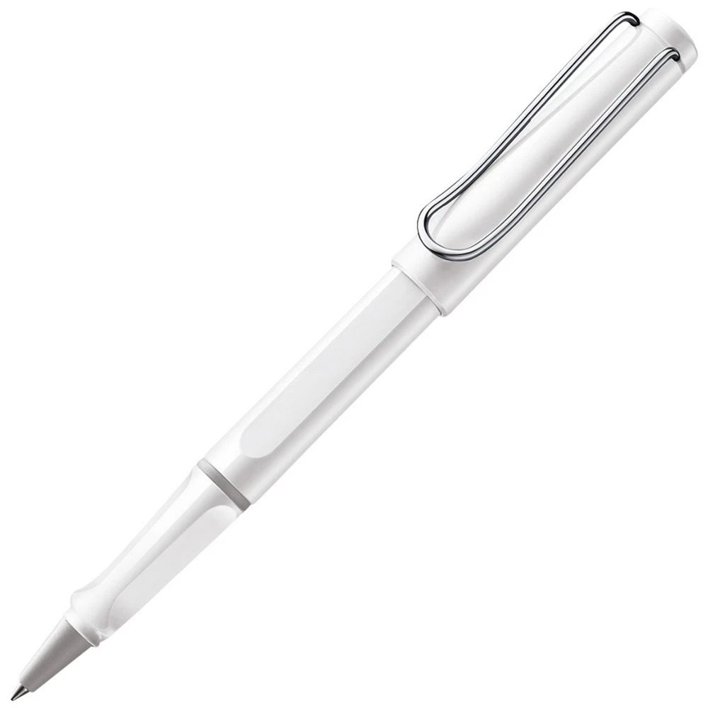 1 Lamy Safari Rollerball Pen 0.7mm White, 1 of 2