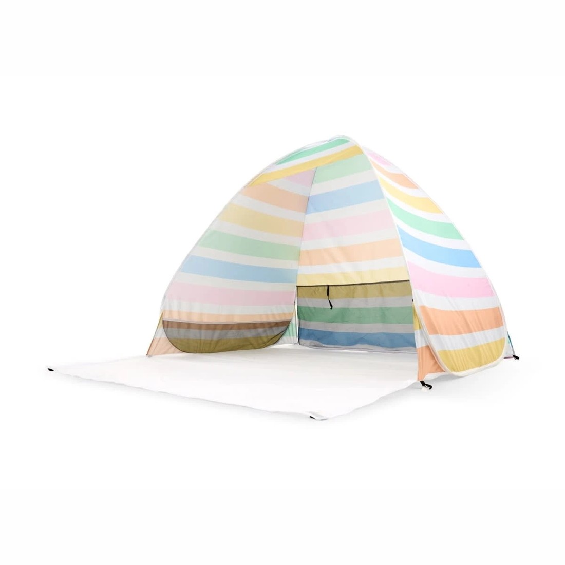 2 Pop Up Beach Shelter - Gelato Stripe, 2 of 9