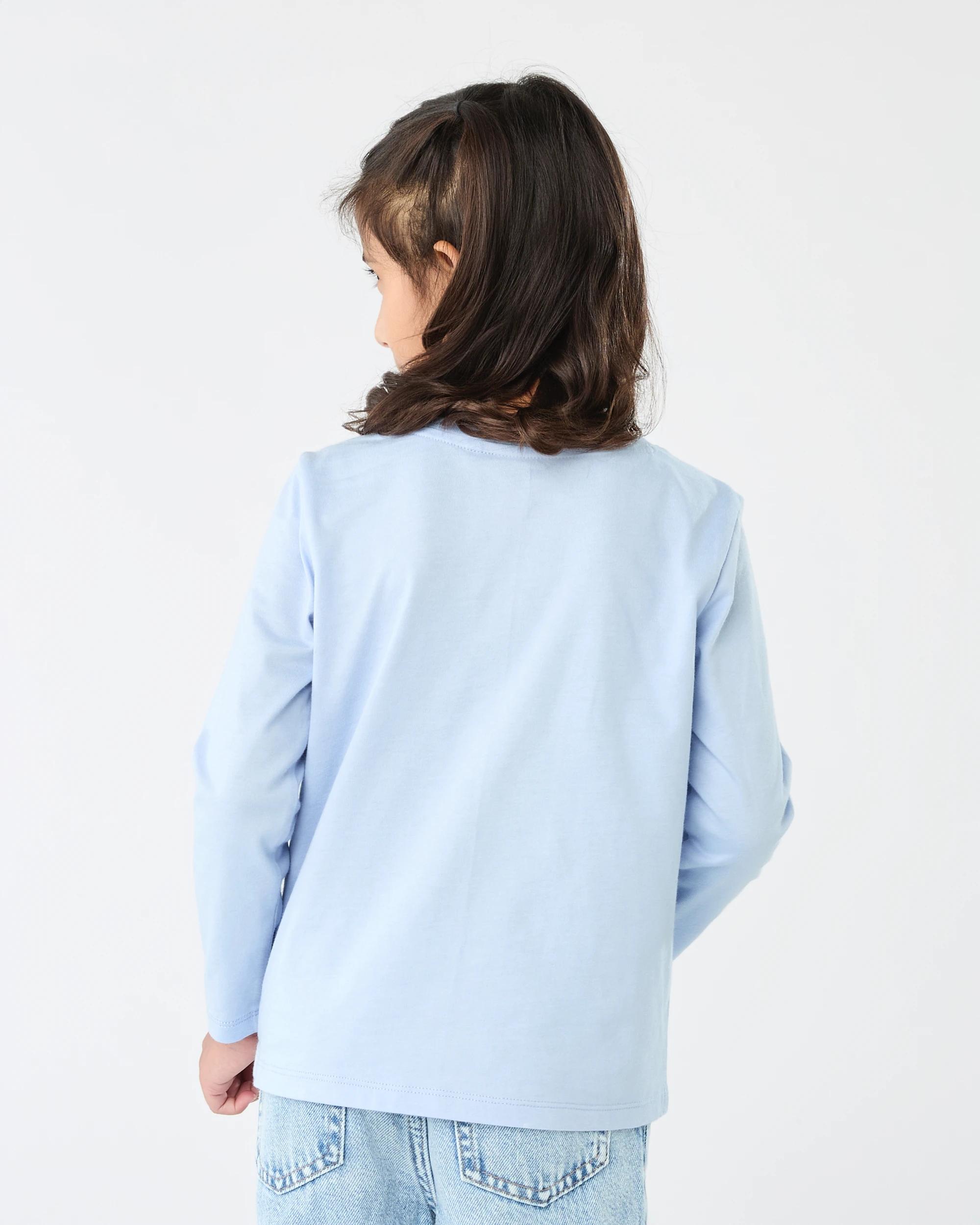 2 Print T-shirt Blue Swan, 2 of 8