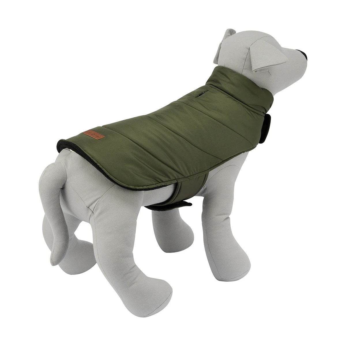 3 Pet Puffer Vest - Small, Green, 3 of 10