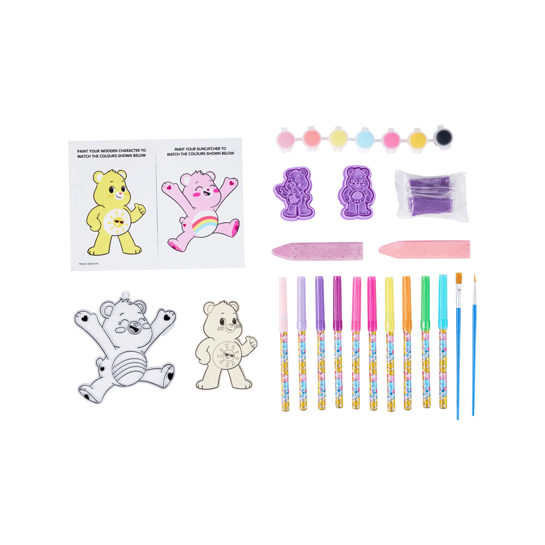 2 25 Piece Care Bears Super Activity Art Bucket, 2 of 8