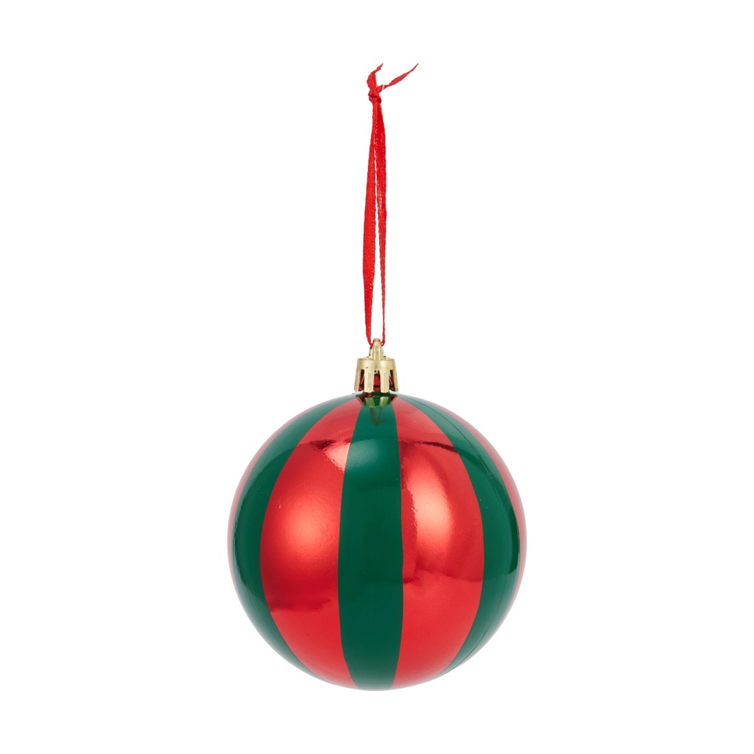 5 Striped Bauble - Assorted, 5 of 7