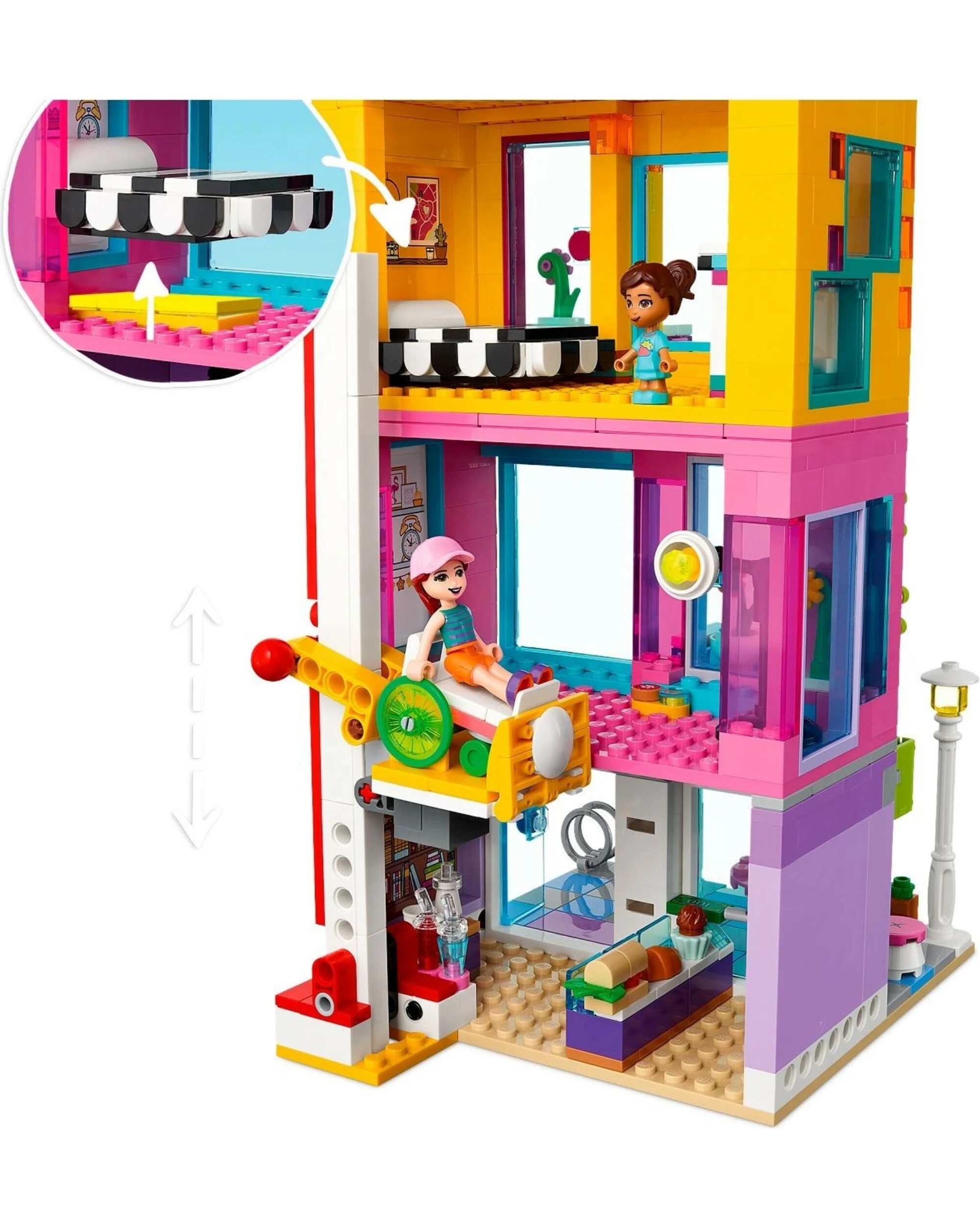 4 LEGO 41704 Friends Main Street Building, 4 of 5