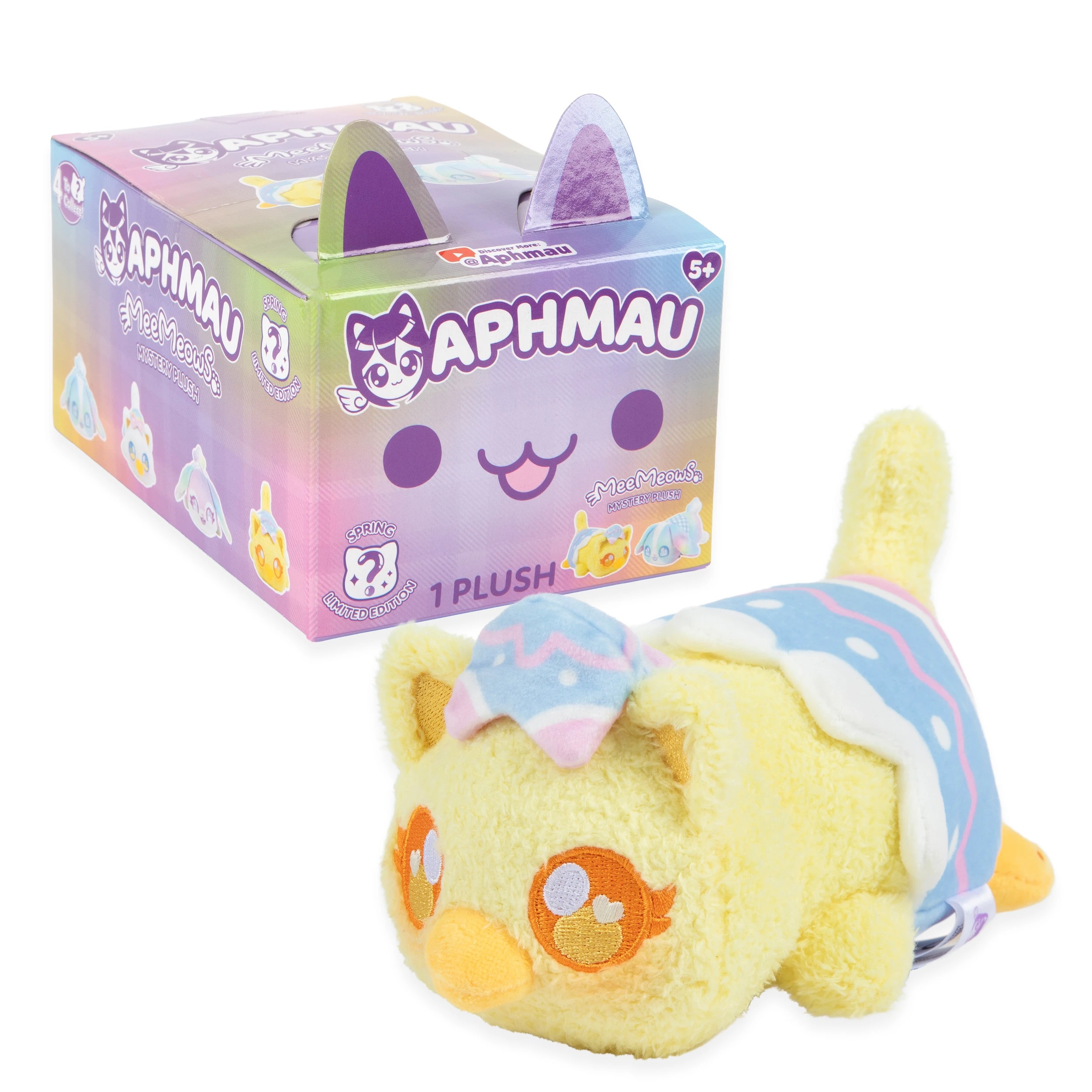 3 15cm Aphmau MeeMeows Spring Limited Edition Easter Plush Toy - Assorted, 3 of 5