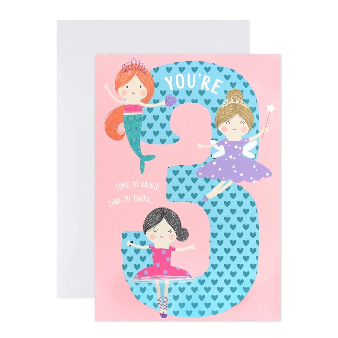 1 Connections from Hallmark Birthday Card - Ballerina, 1 of 3