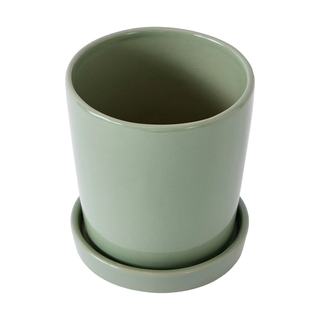 2 Pot with Saucer - Green, 2 of 7