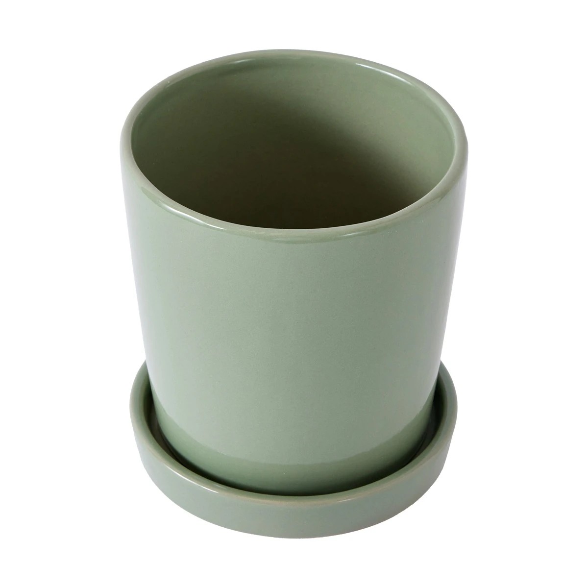 2 Pot with Saucer - Green, 2 of 7