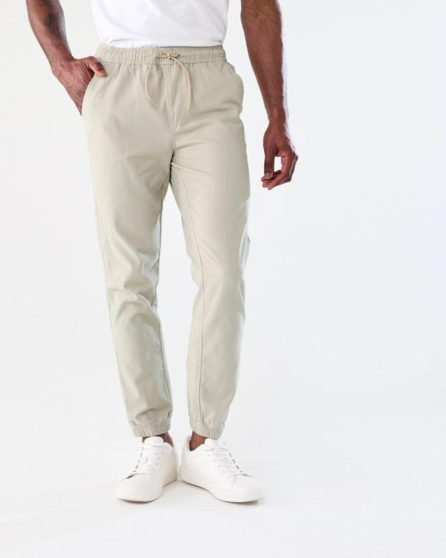 Elastic Waist Cuffed Jog