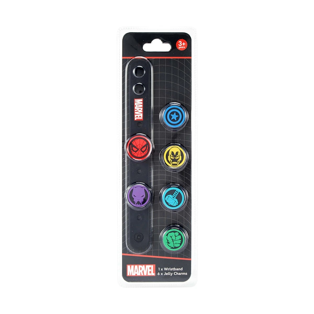 1 Marvel Jelly Charms & Wristband, 1 of 7