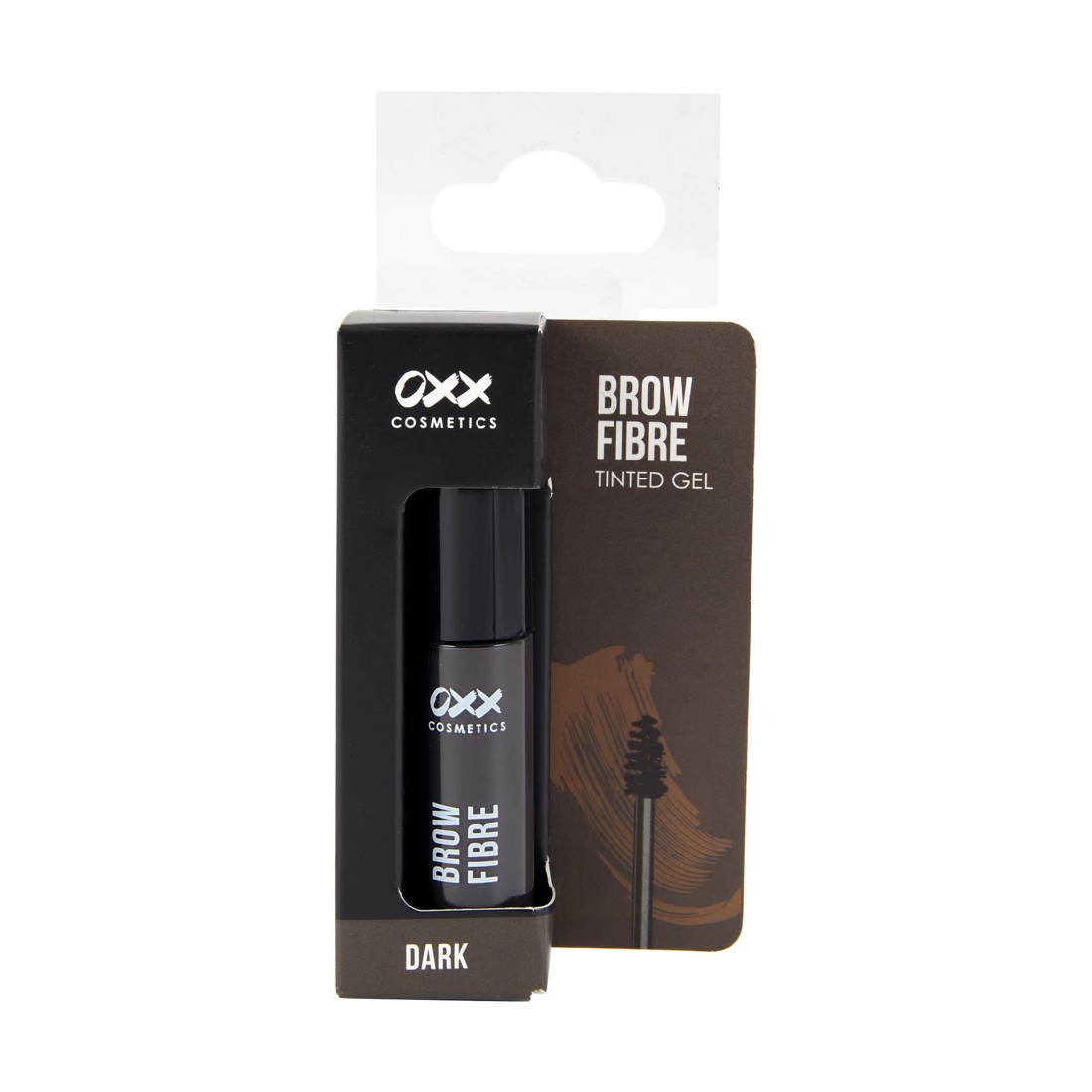 1 OXX Cosmetics Brow Fibre Gel - Dark, 1 of 7