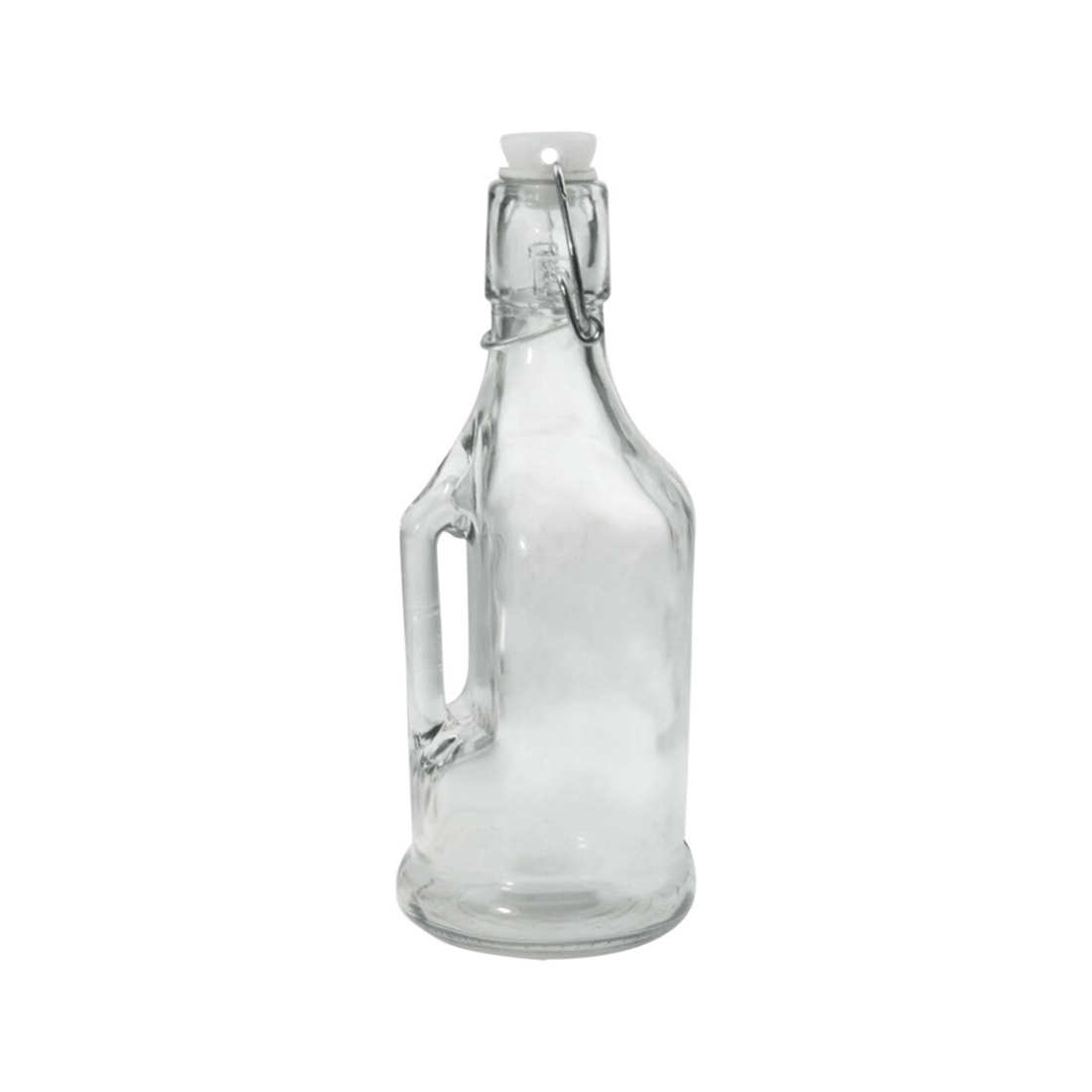 2 Lemon & Lime 350ml Jar/jug Drinking Container W/ Clip Lock Lid Glass Bottle Clr
 - Clear, 2 of 2