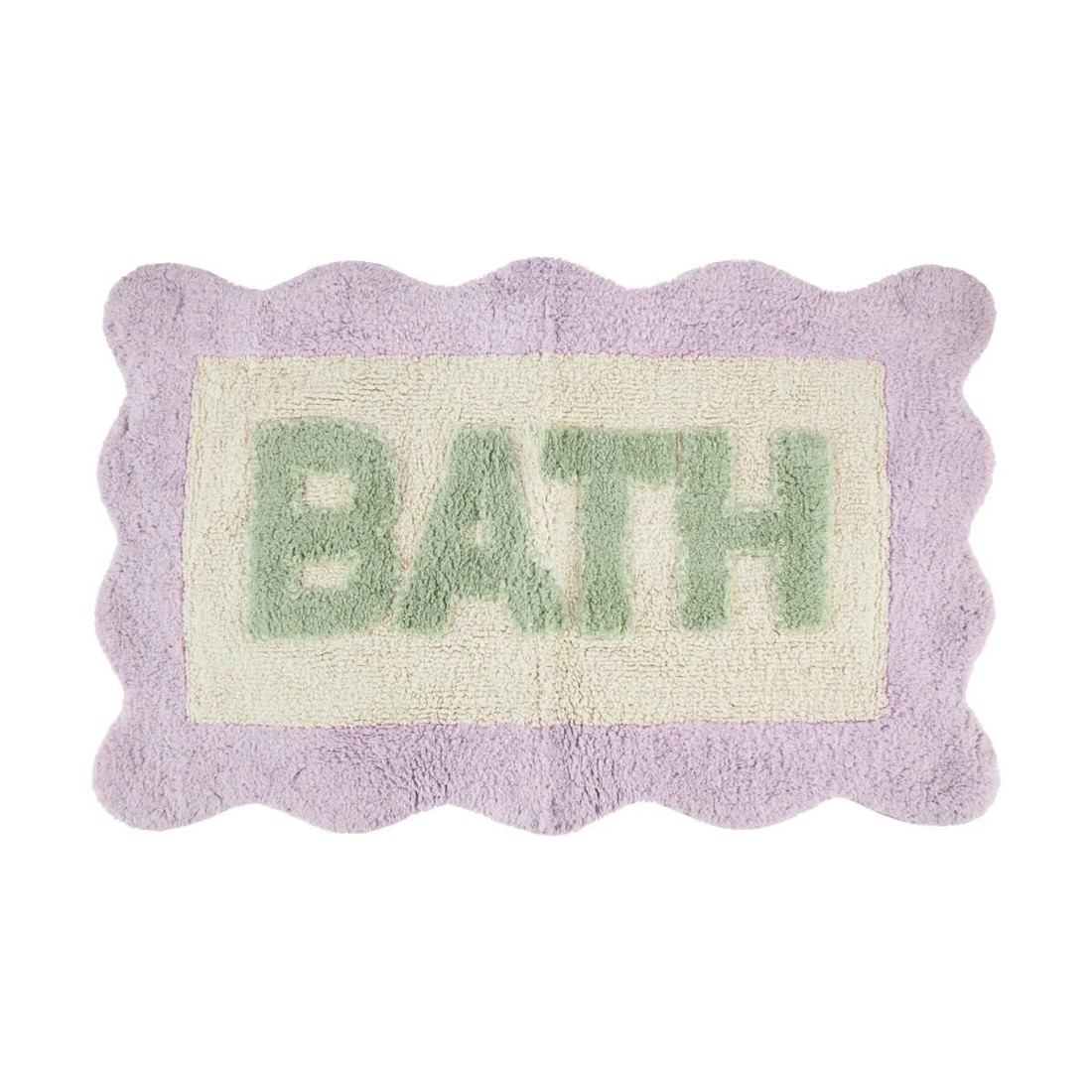 1 Wavy Bath Mat, 1 of 5
