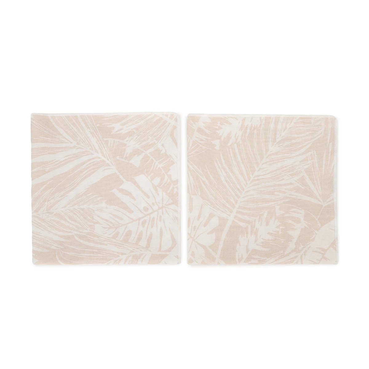 3 2 Pack Foliage Printed Napkins, 3 of 4