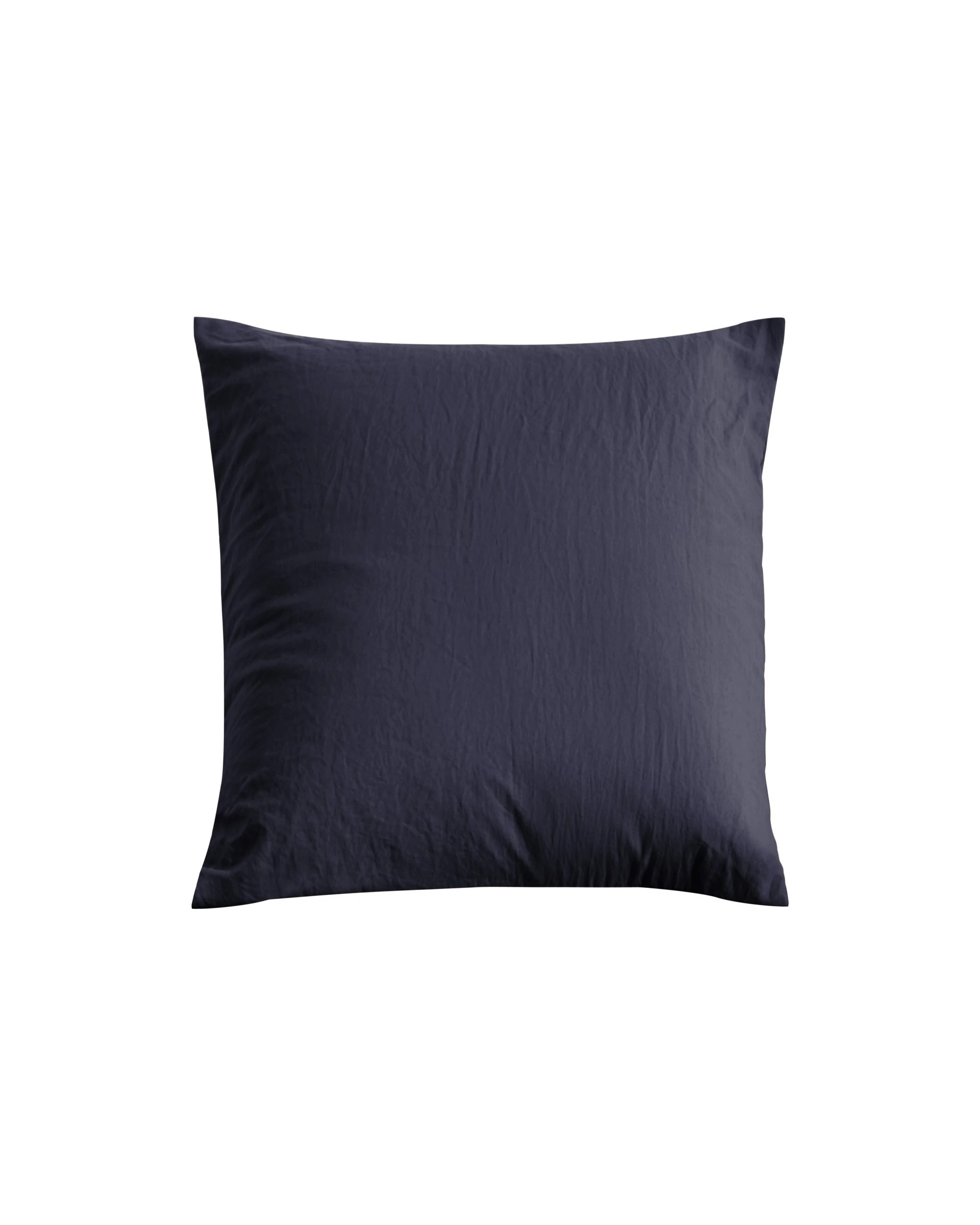 5 Dreamaker Superfine Washed Microfibre European Pillowcase - Navy, 5 of 5