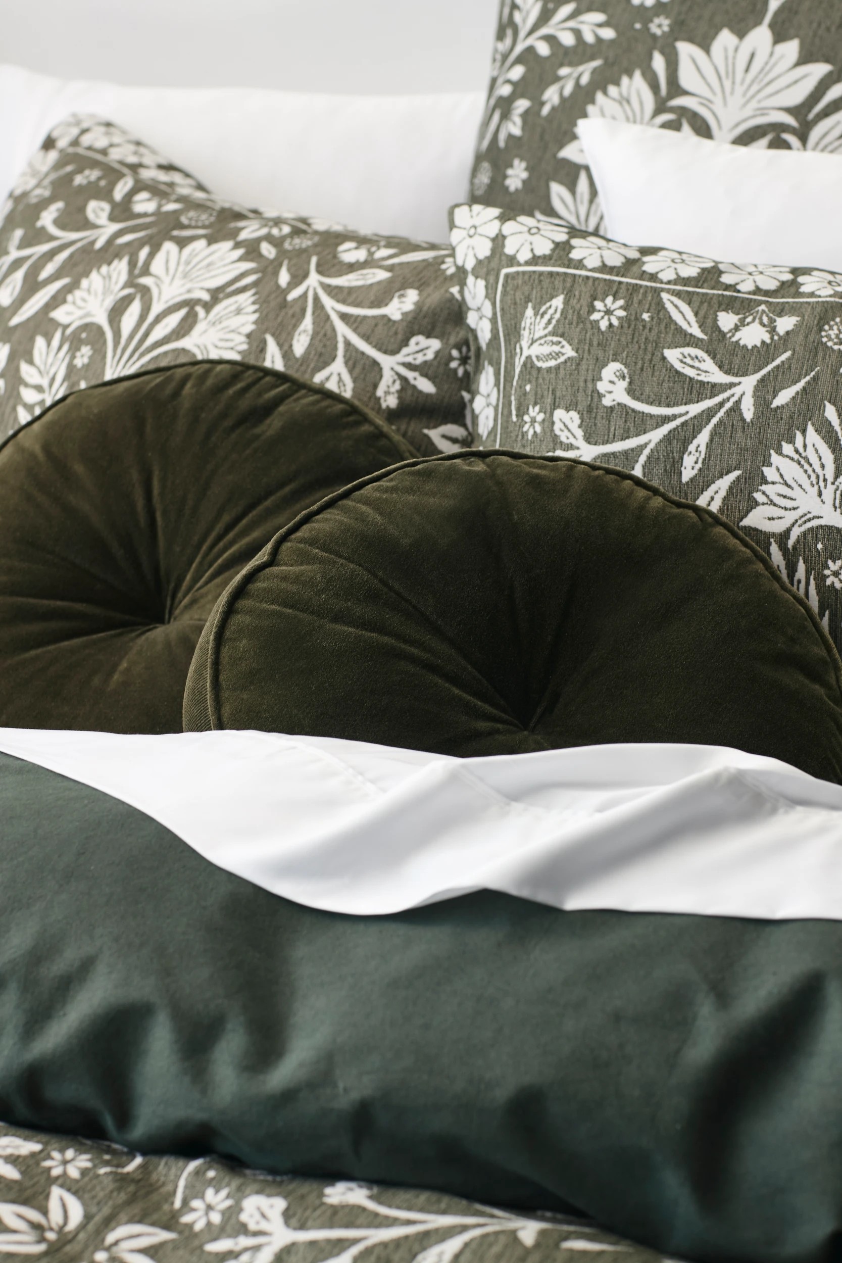7 Target Dixie Boho Chenille Quilt Cover Set - King Bed - Green, 7 of 10