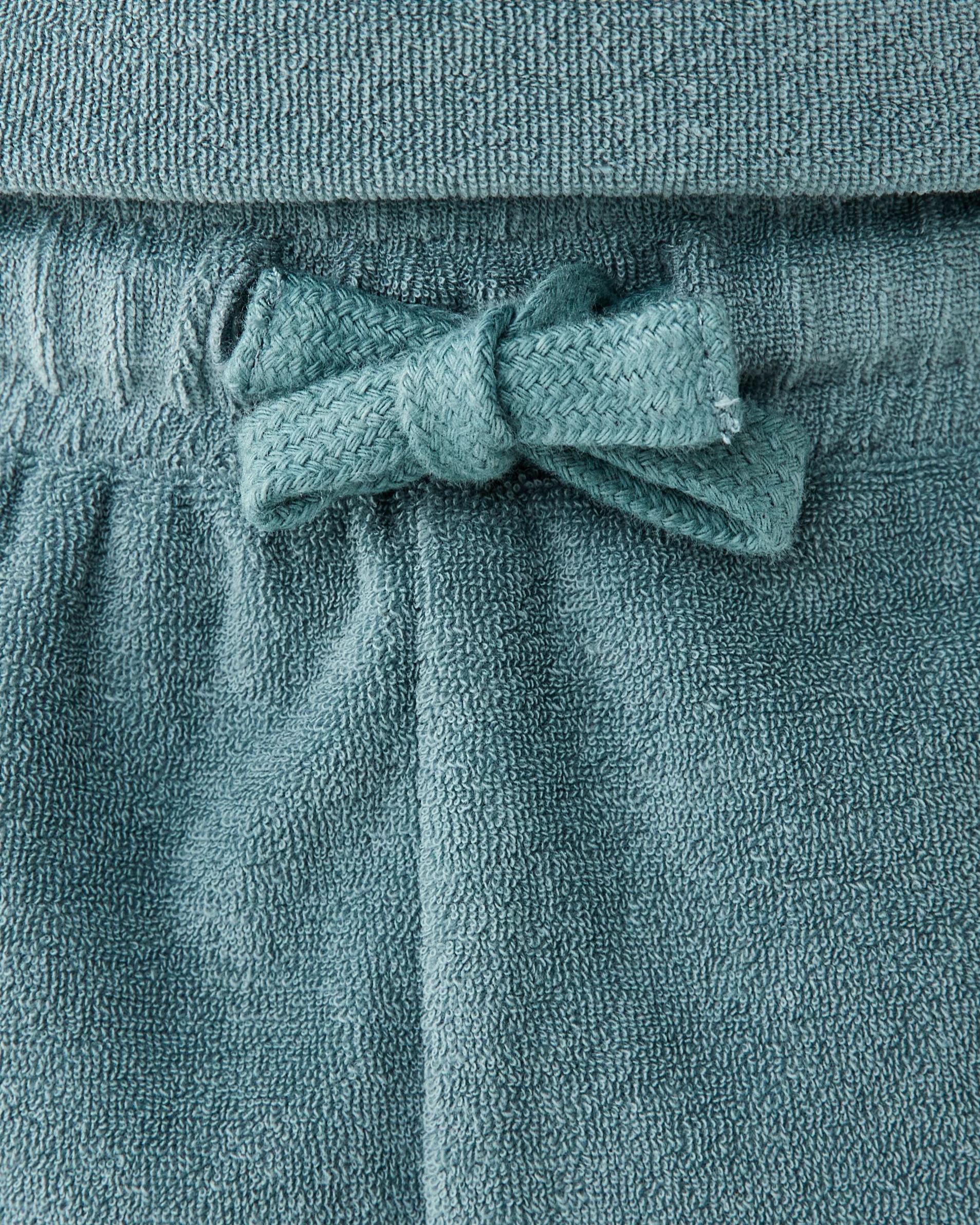 3 Terry Toweling Shorts Gbln Blue, 3 of 6