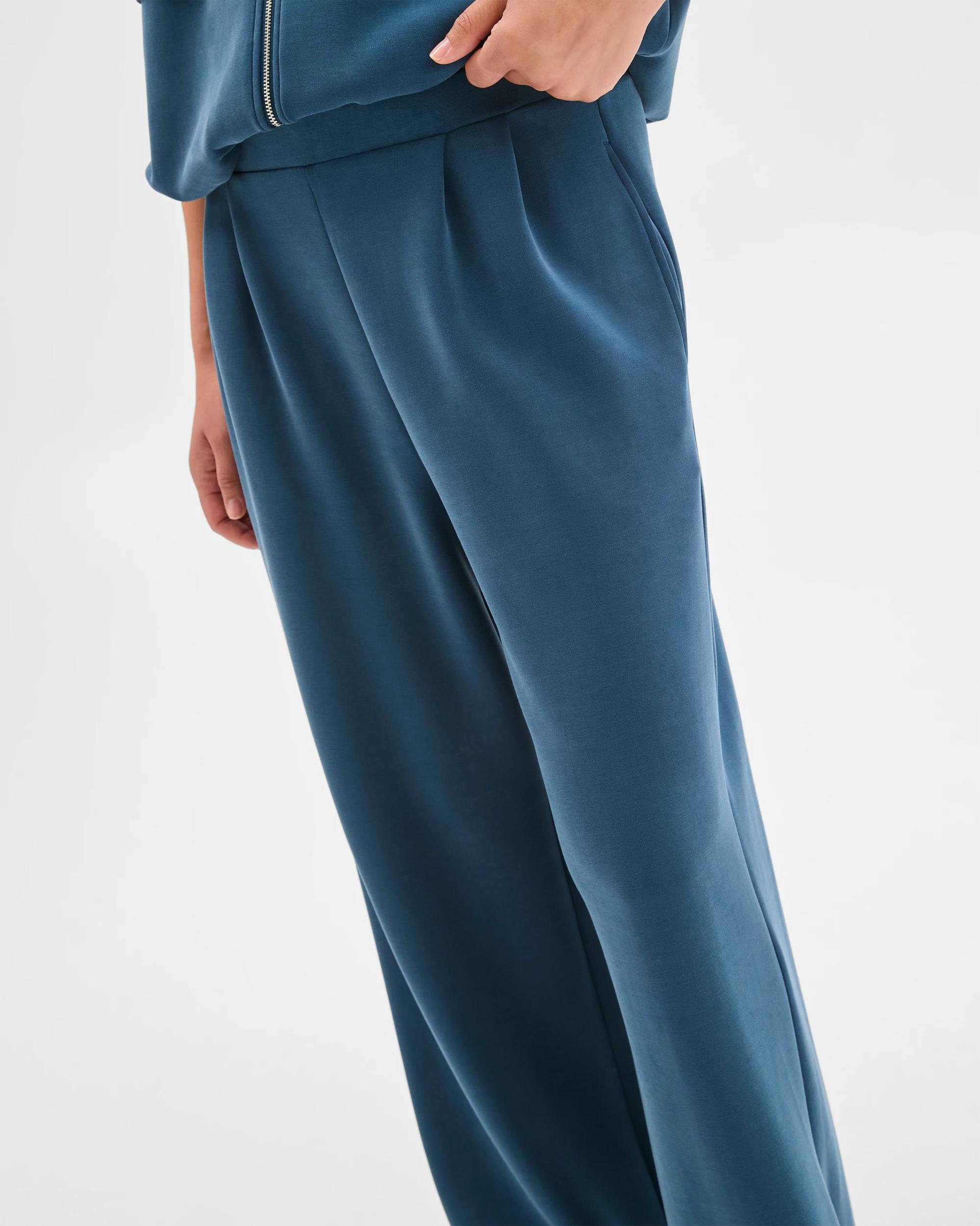 5 Target Woman Suede Touch Pull On Pants DARK TEAL, 5 of 7