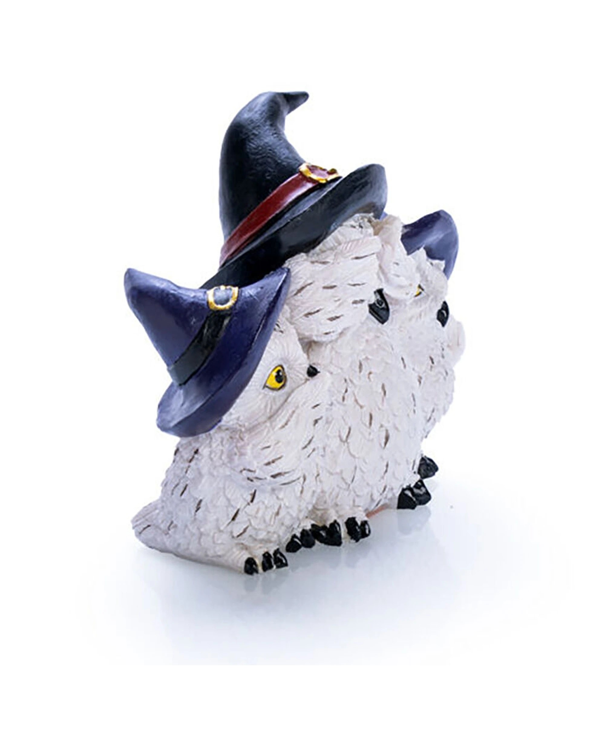 3 Mystical Worlds 3 Wise Snowy Owls Figurine 12.7x9.3cm - White, 3 of 4