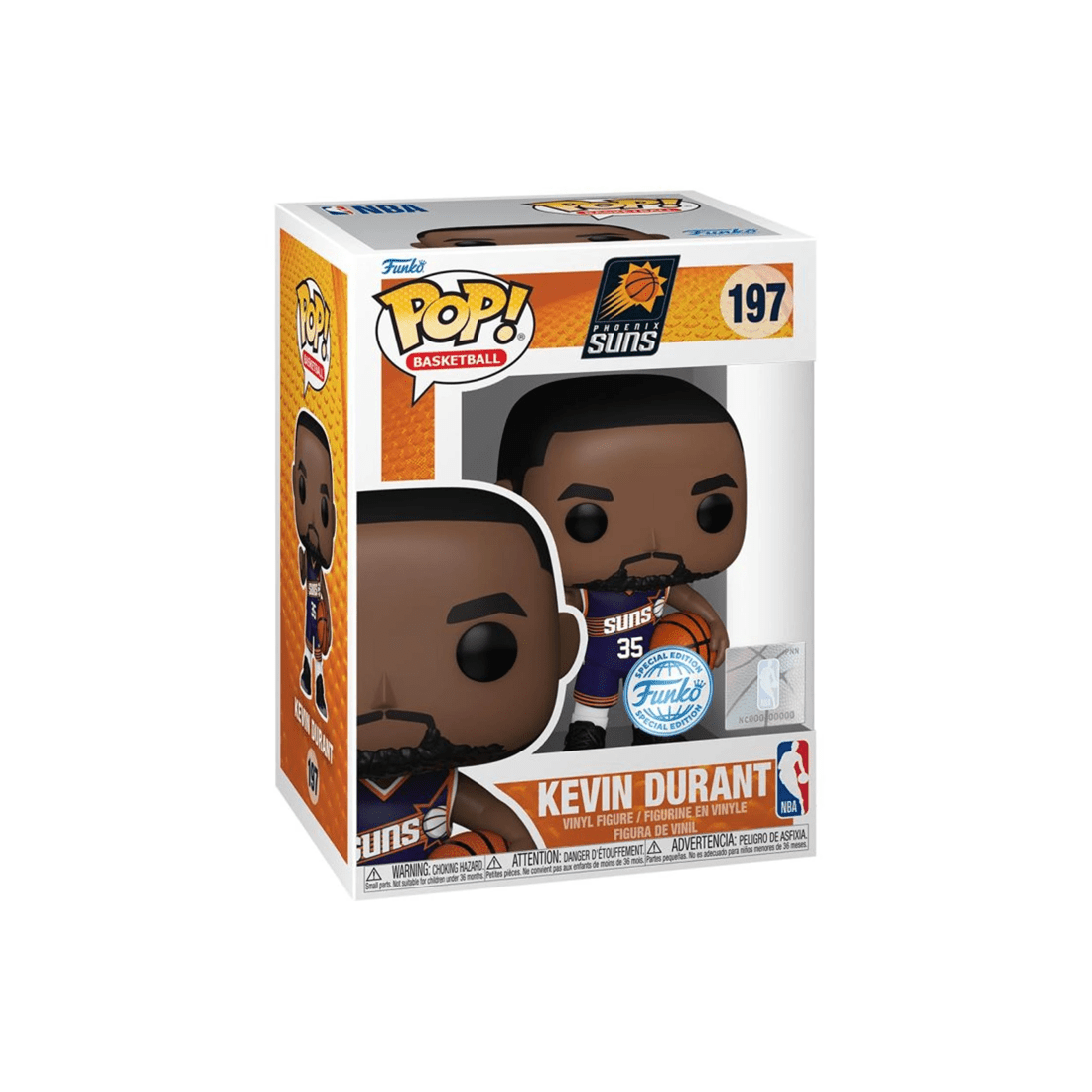 3 Funko NBA: Suns Kevin Durant Funko POP! Vinyl, 3 of 3