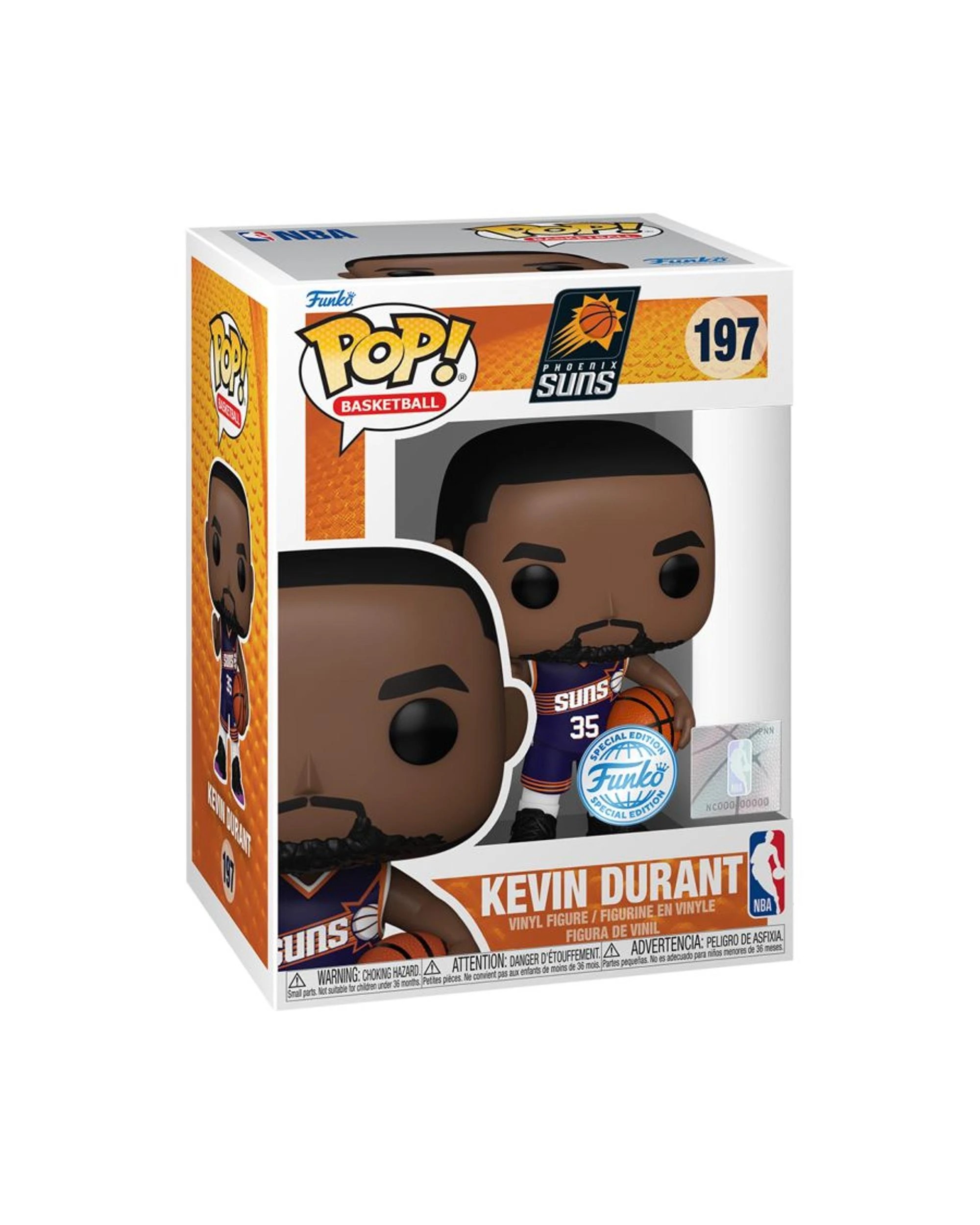 3 NBA: Suns Kevin Durant Funko POP! Vinyl, 3 of 3