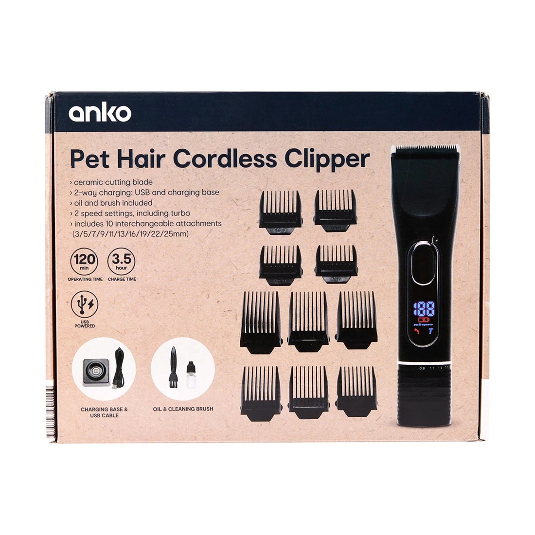 10 Pet Hair Cordless Clippers, 10 of 10