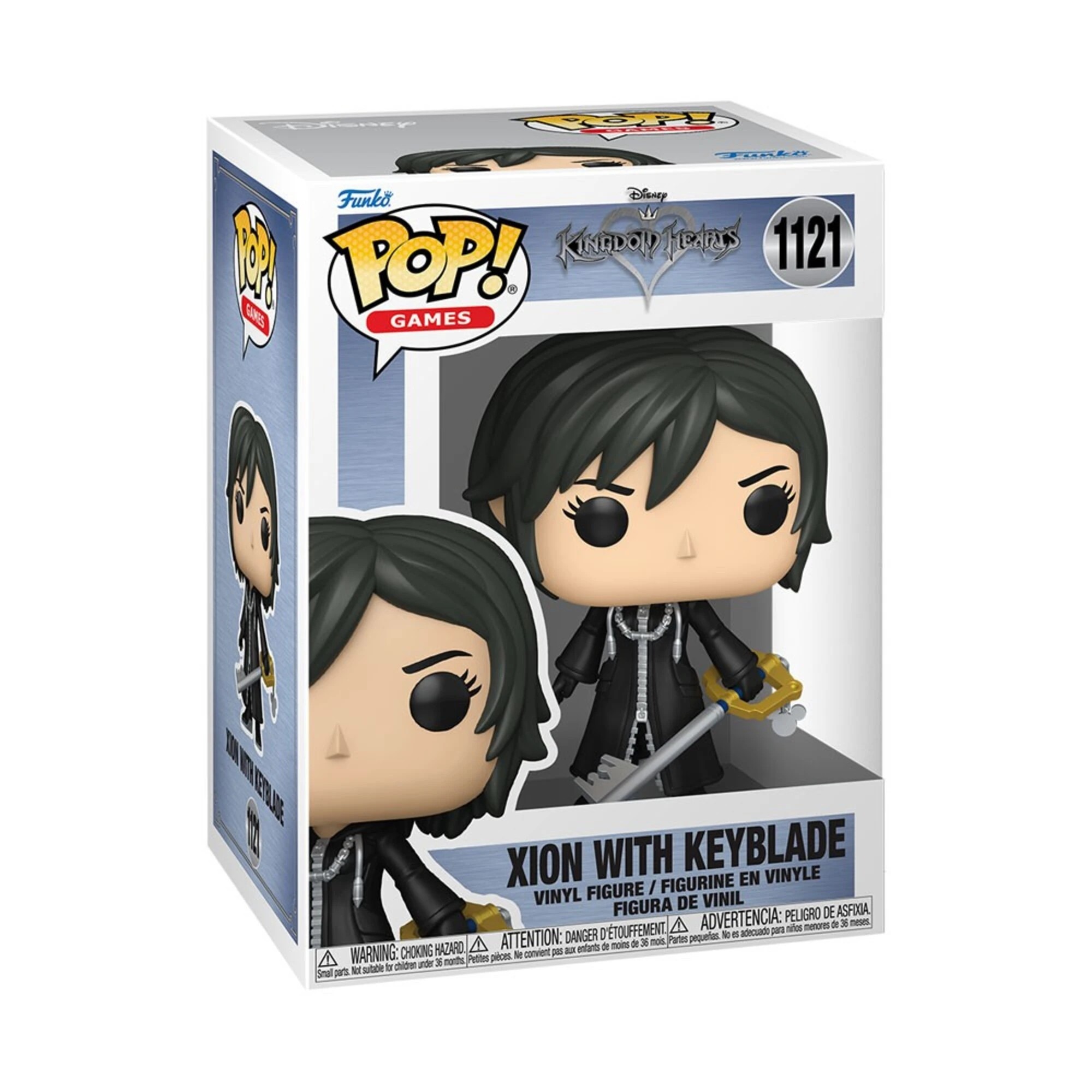2 Kingdom Hearts - Xion (with Keyblade) Pop! Vinyl Figure, 2 of 2