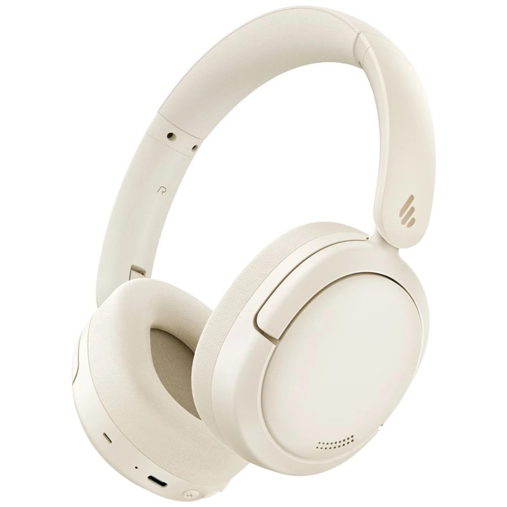 1 EDIFIER W800BT Pro Wireless Over-Ear Headphones w ANC Ivory, 1 of 9