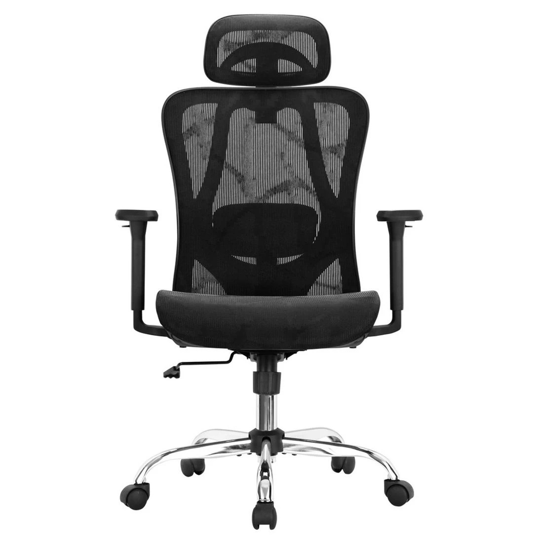 4 Artiss Ergonomic Office Chair Recline - Black, 4 of 5