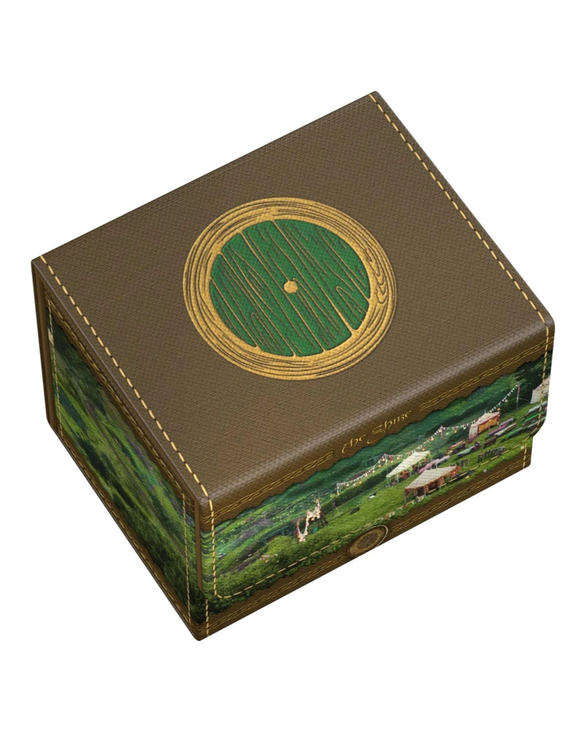 4 Ultimate Guard The Lord of the Rings Places of Middle-Earth Xenoskin Sidewinder 100+ The Shire Deck Box - Multi, 4 of 10
