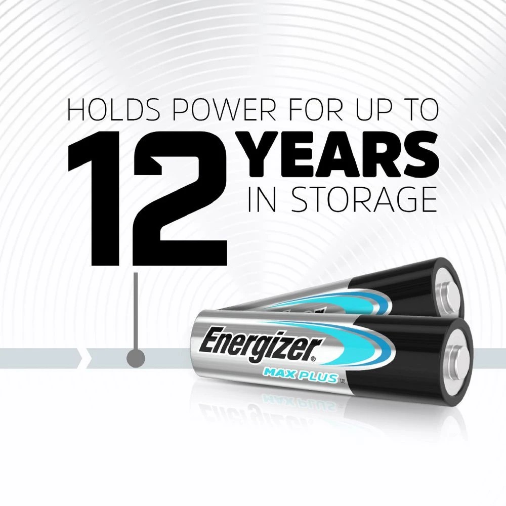 6 Energizer MAX Plus AA Alkaline Batteries 4 Pack, 6 of 8