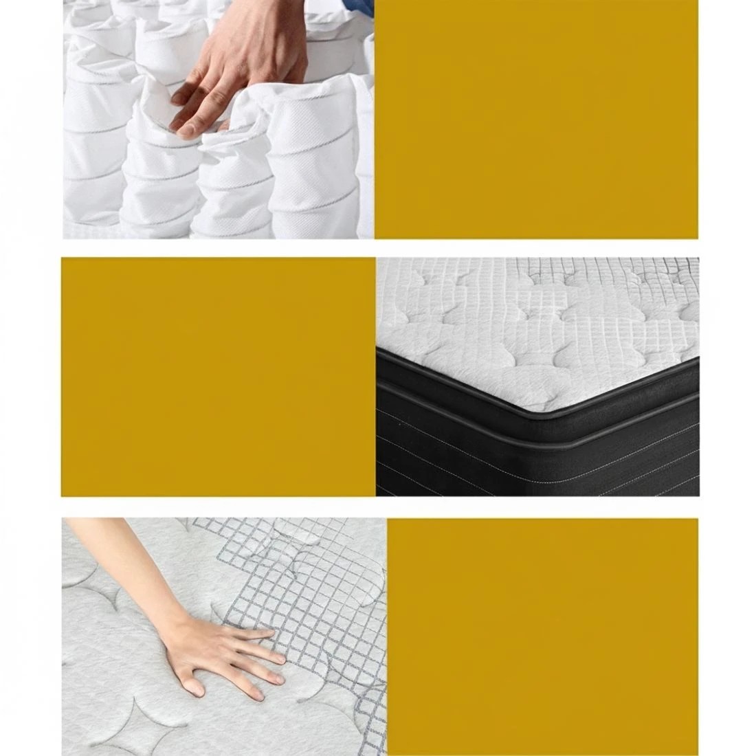 5 Giselle Bedding 32cm Mattress Extra Firm Queen - Multi, 5 of 6