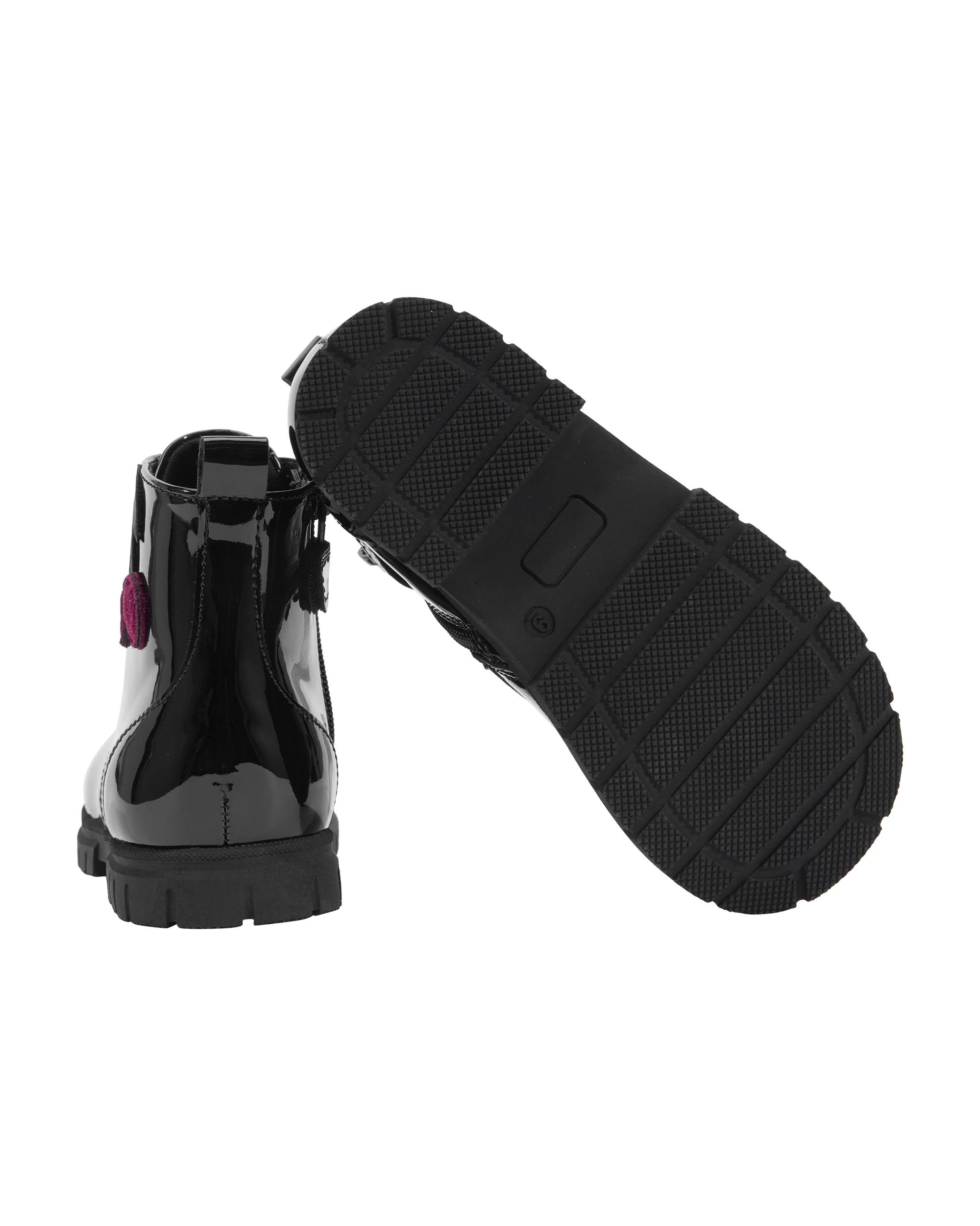 5 Junior Lace-up Boots Black, 5 of 5