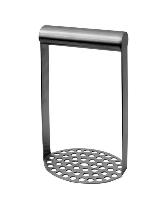 Avanti Stainless Steel Potato Masher Kitchen Utensil Dishwasher Safe - Silver