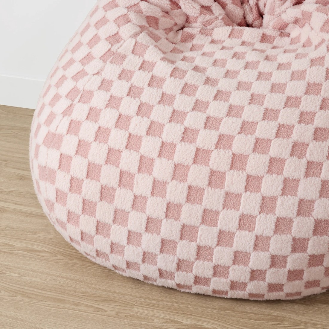 6 Checker Bean Bag - Pink, 6 of 8