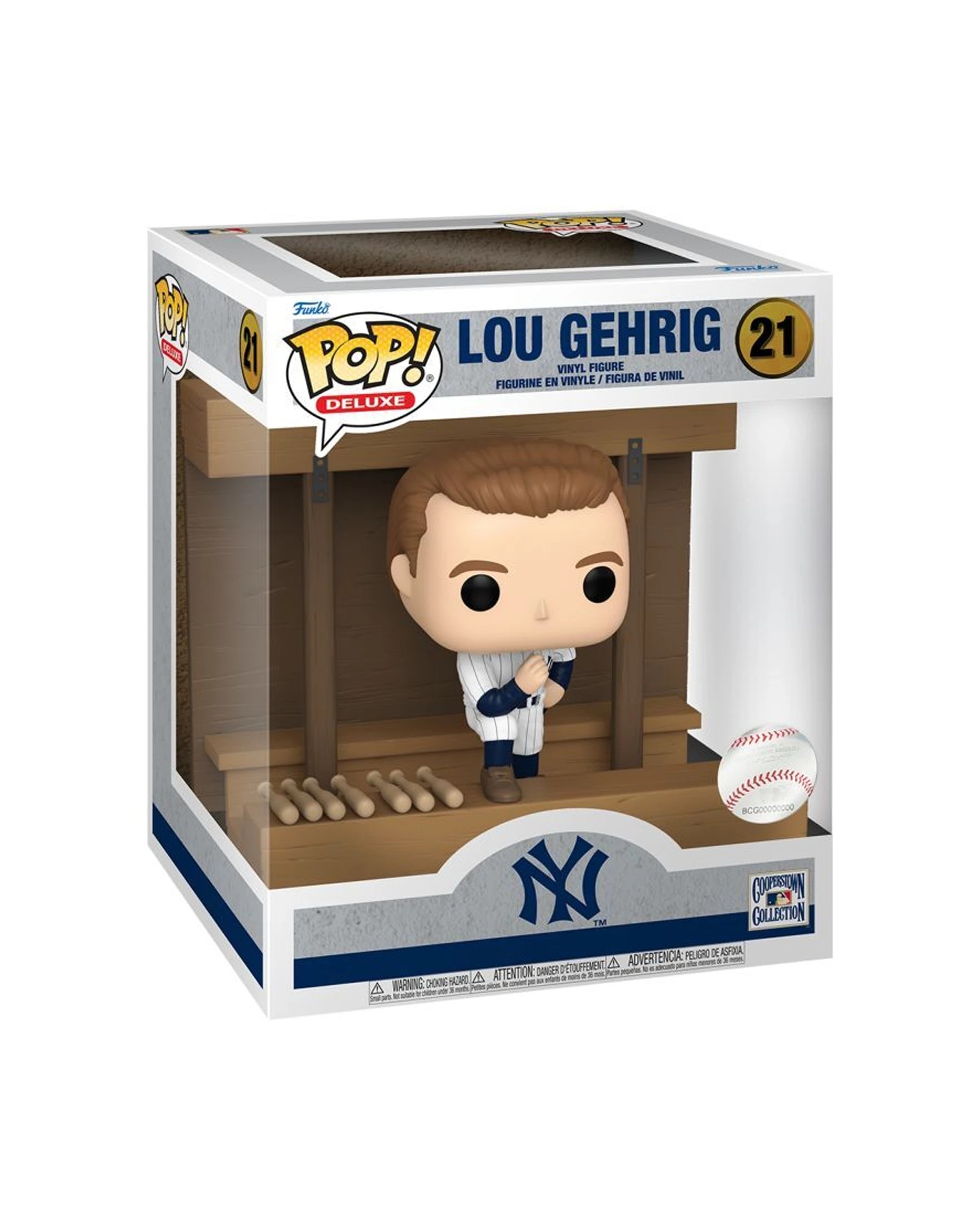 2 Funko MLB Yankees Lou Gehrig Pop Moment Kids Figure Toy 1-16 Scale Vinyl - Multi, 2 of 3