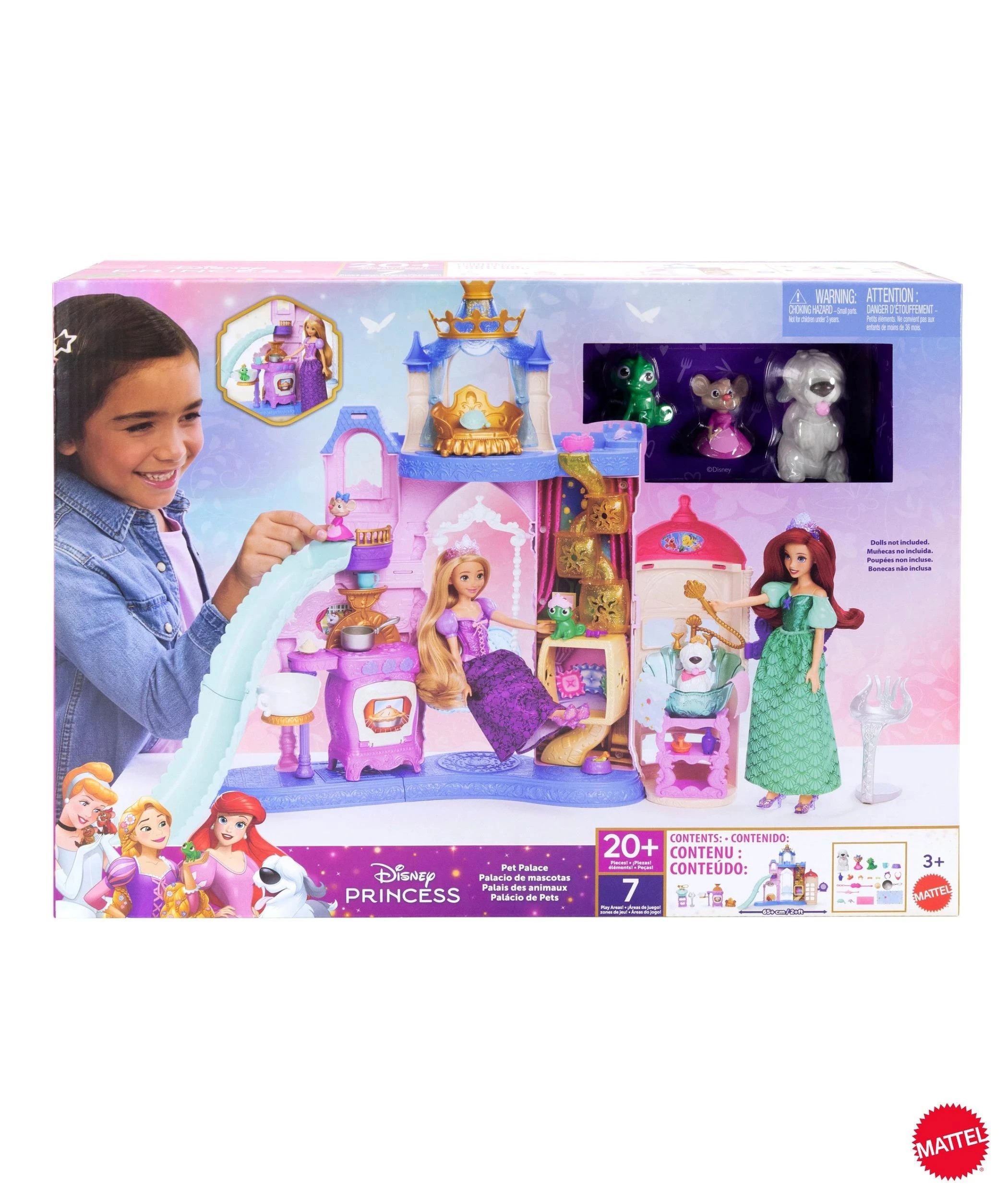 7 Mattel Disney Princess Pet Palace Playset, 7 of 7