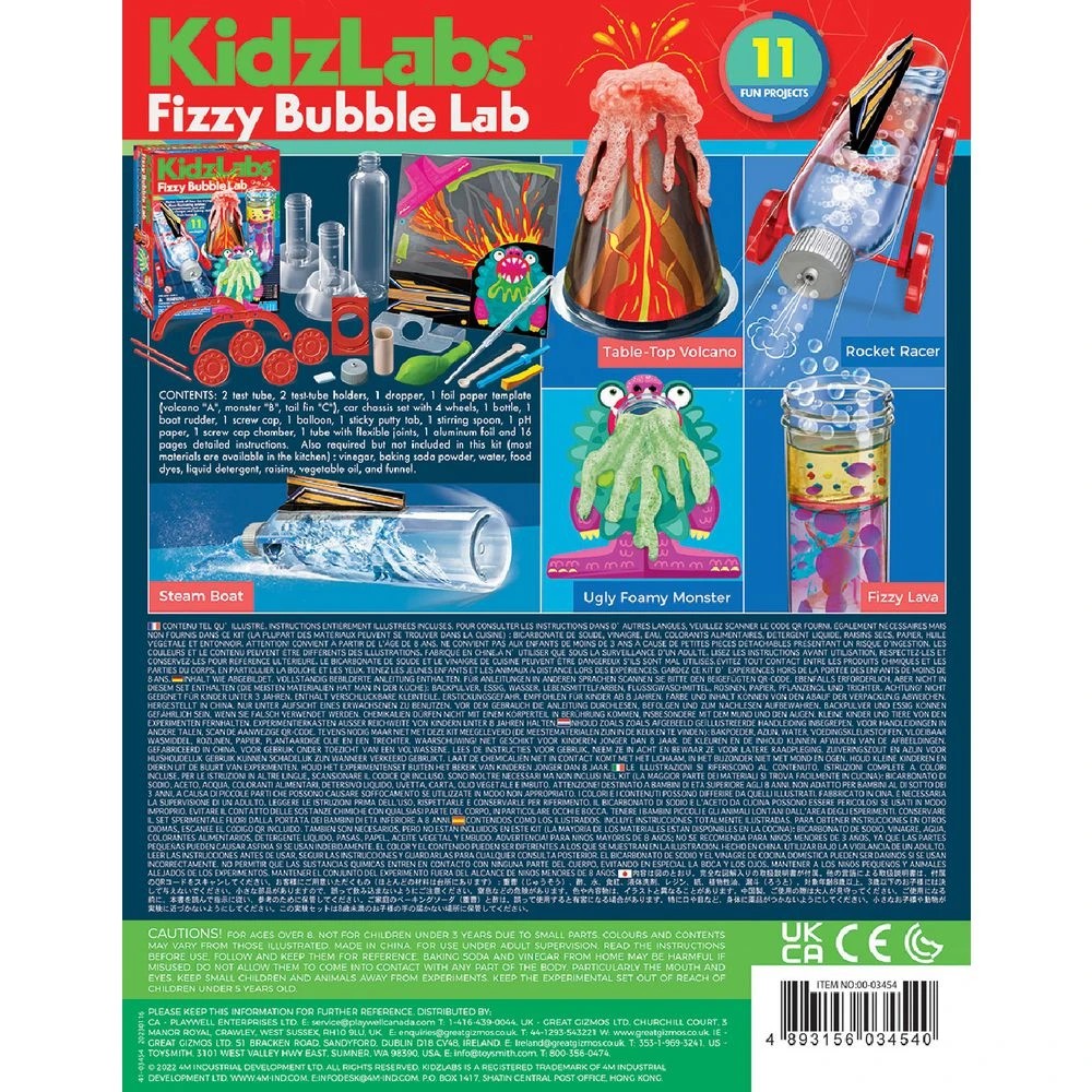 2 4M Kidzlabs Fizzy Bubble Lab Kit, 2 of 6