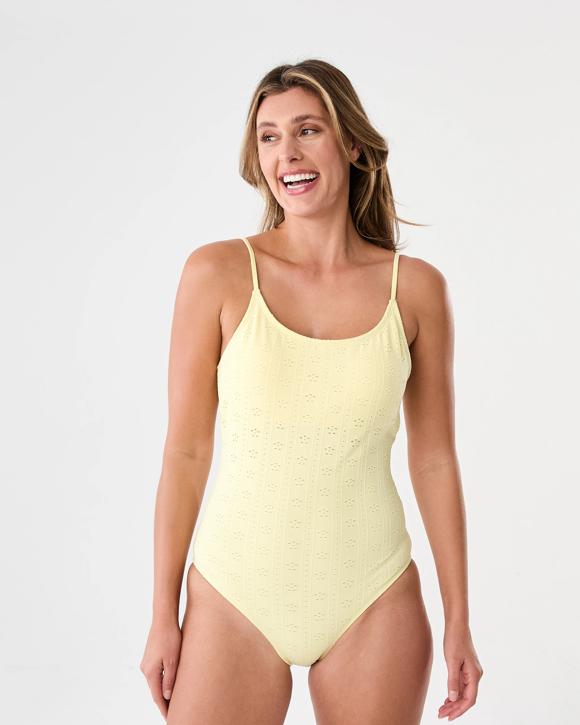 Broderie One Piece Swimsuit