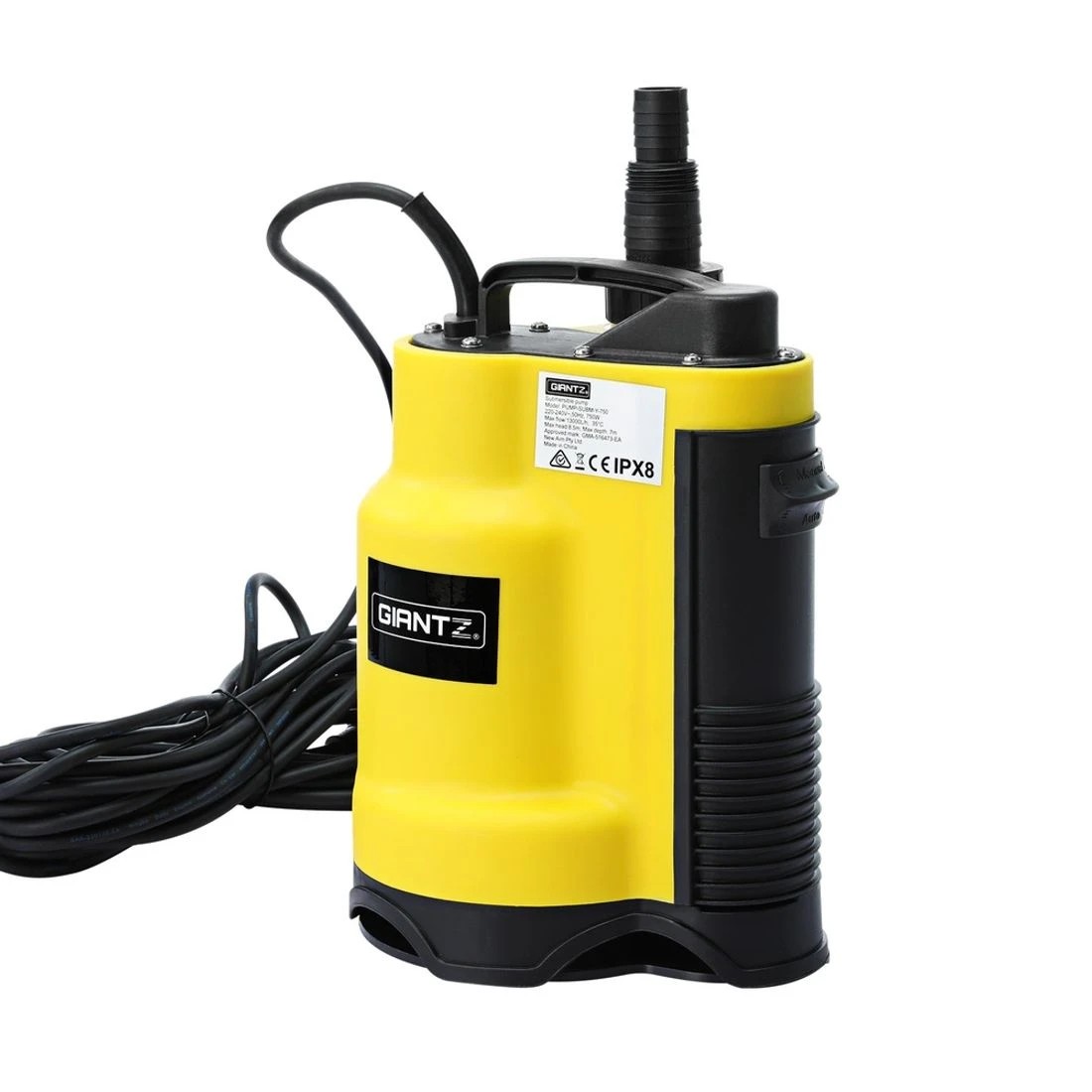 3 Giantz Garden Water Submersible Pump 400W Dirty Bore Sewerage Tank Well Steel - Yellow, 3 of 4
