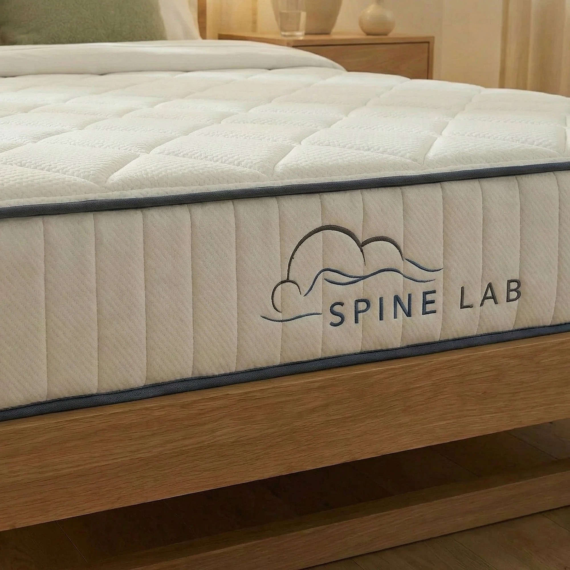4 Royal Comfort Spine-Lab 5-Zone Bonnell Spring Foam Mattress 21cm Medium Firm - Single Bed - White, 4 of 4