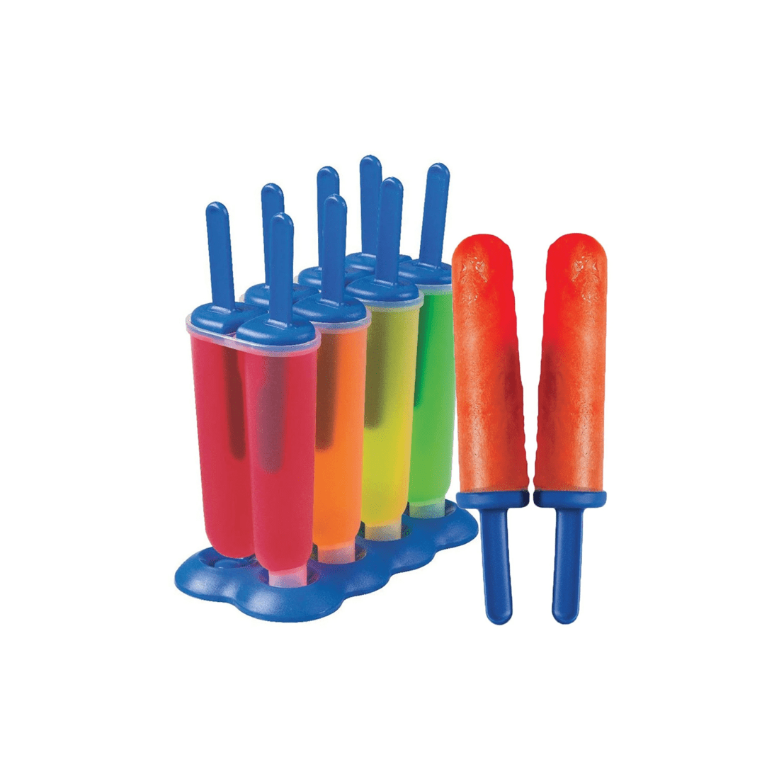 1 Avanti Twin Peaks Ice Blocks 4 Pack Ice Lolly Moulds Dishwasher Safe
 - Blue, 1 of 2