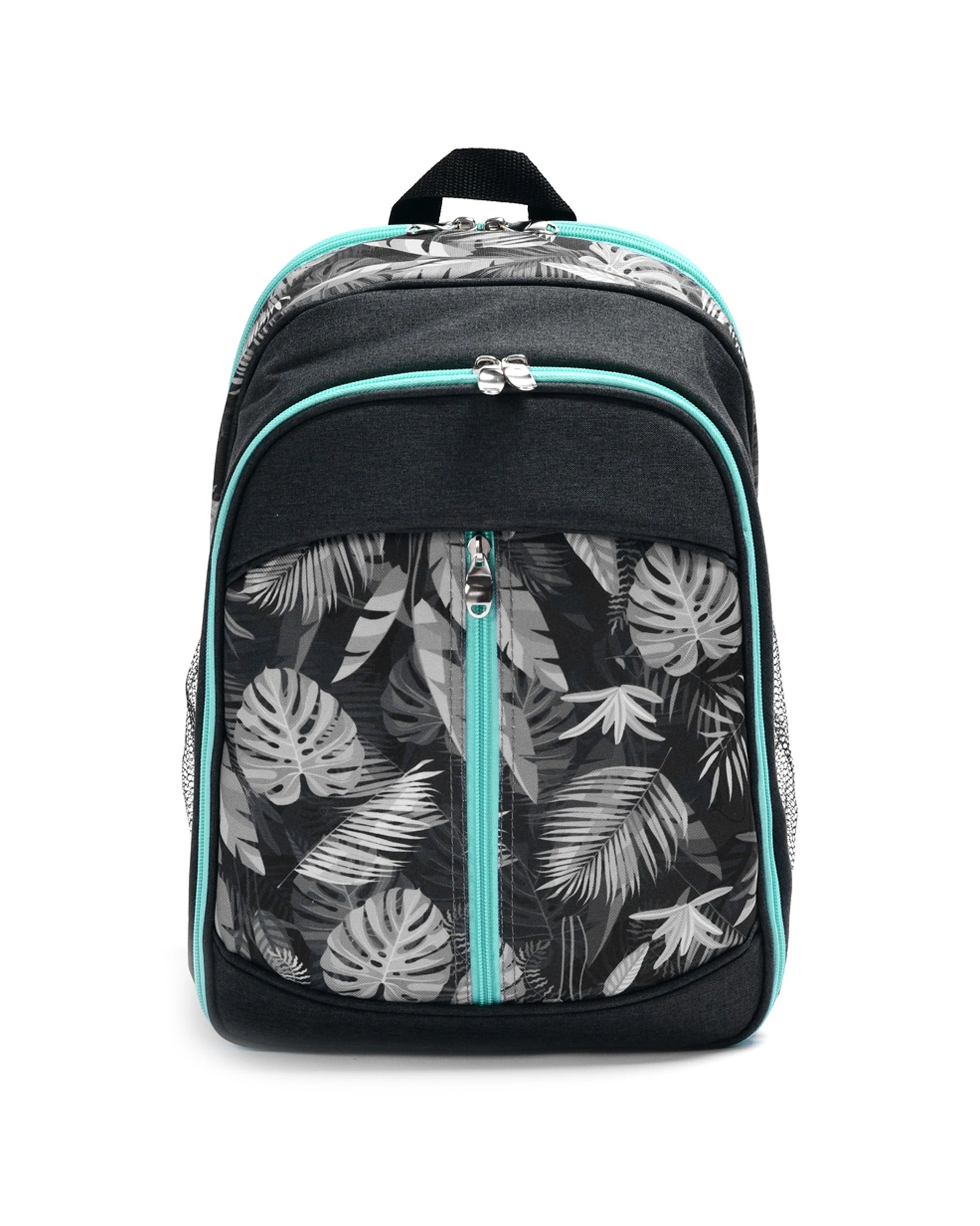 2 Trailmaster 2 Person Insulated Picnic Backpack WithCutlery - Blue, 2 of 6