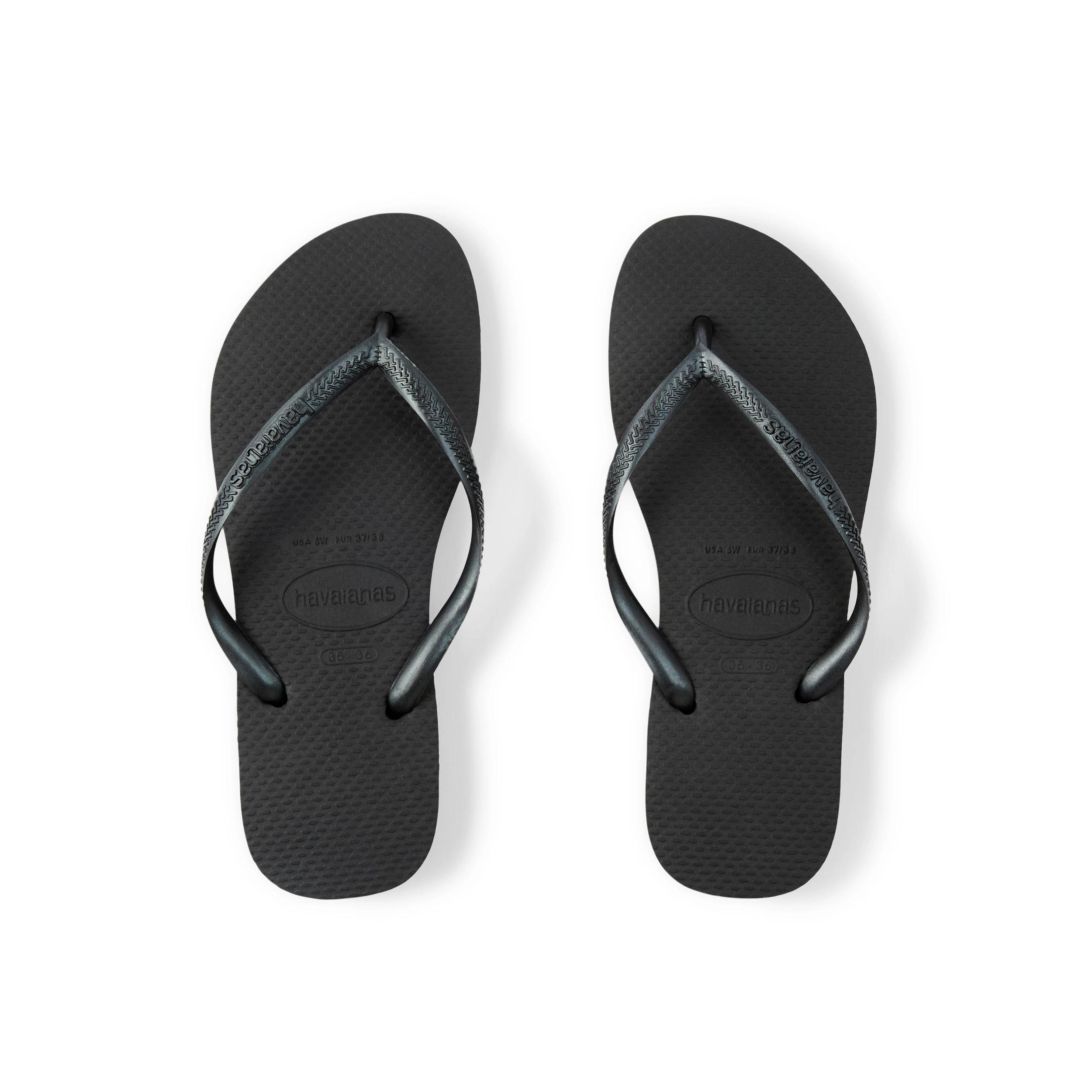 2 Basic Havaianas Thongs Black, 2 of 3