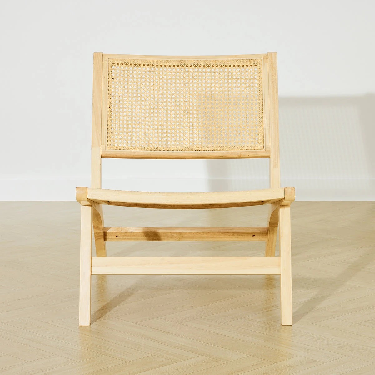 2 Timber Rattan Lounge Chair, 2 of 10