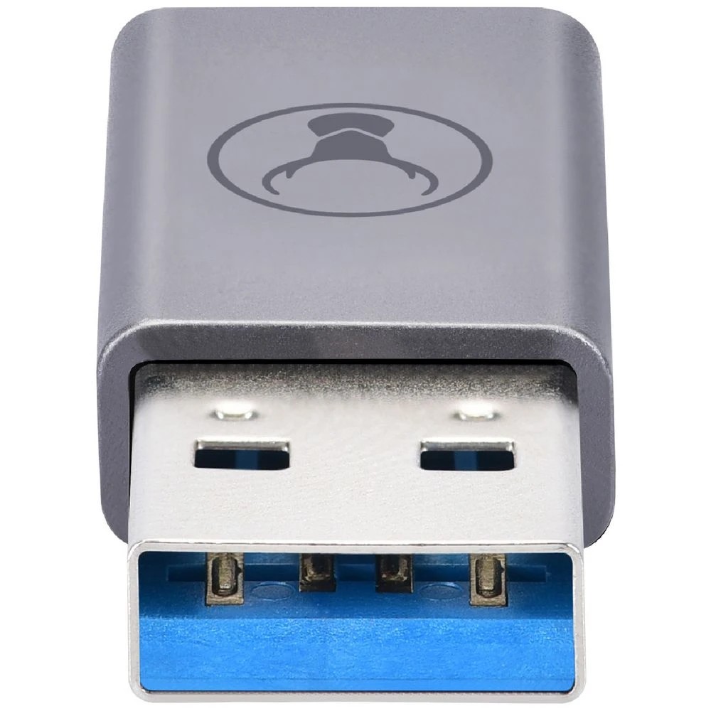 3 Bonelk USB-A to USB-C Adapter Grey, 3 of 5